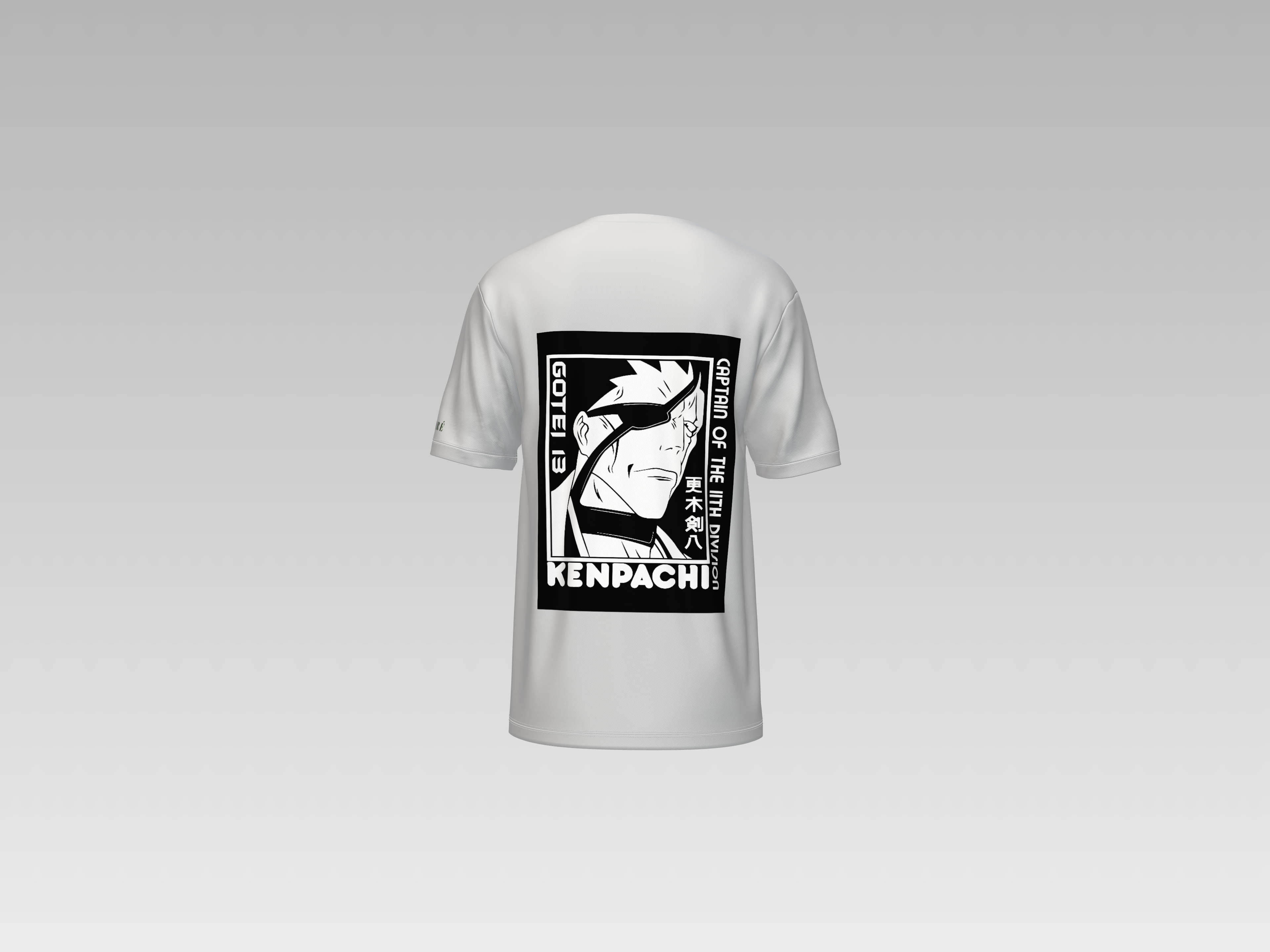 KENPACHI ZARAKI PRINTED T-SHIRT