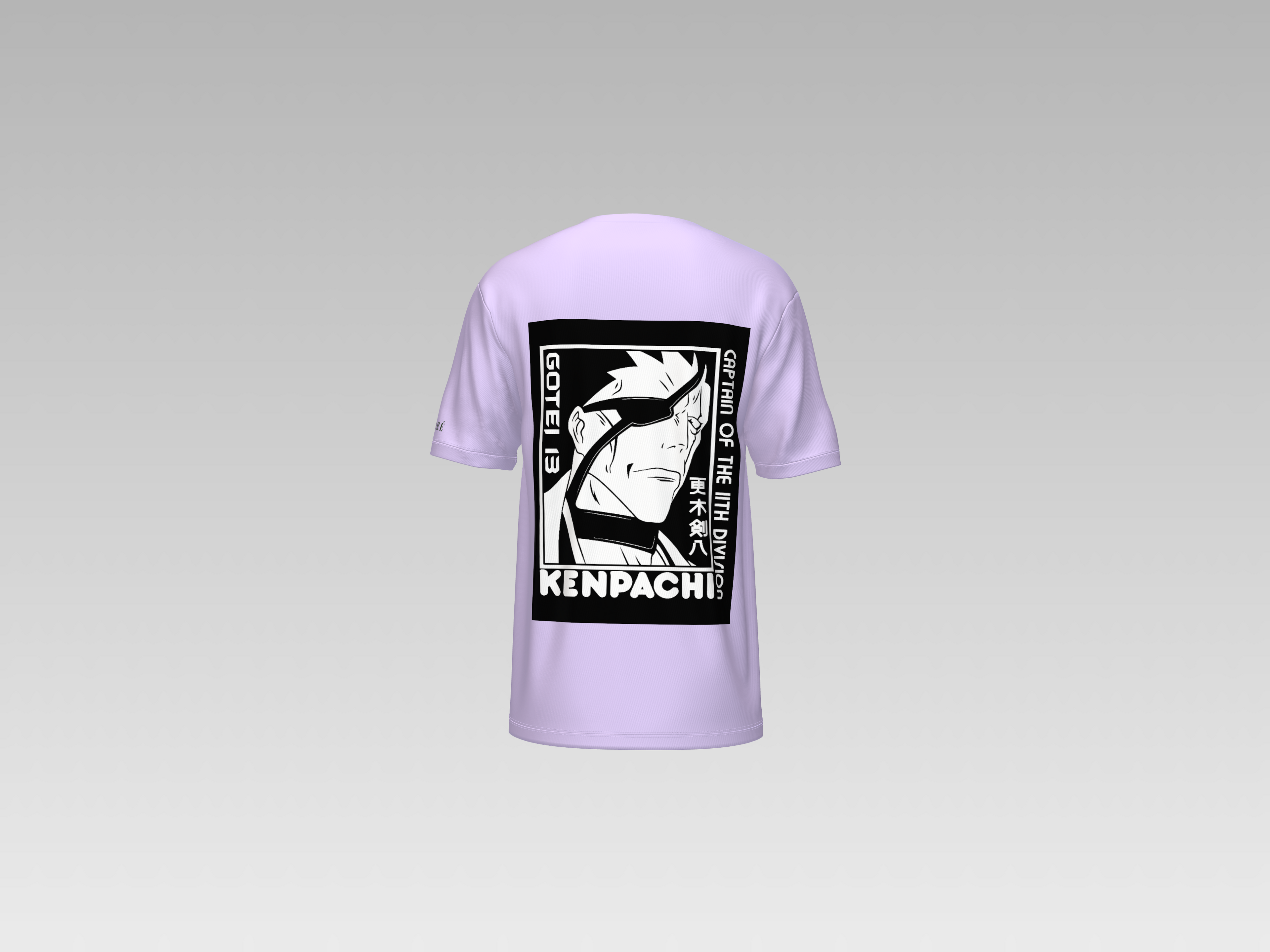 KENPACHI ZARAKI PRINTED T-SHIRT