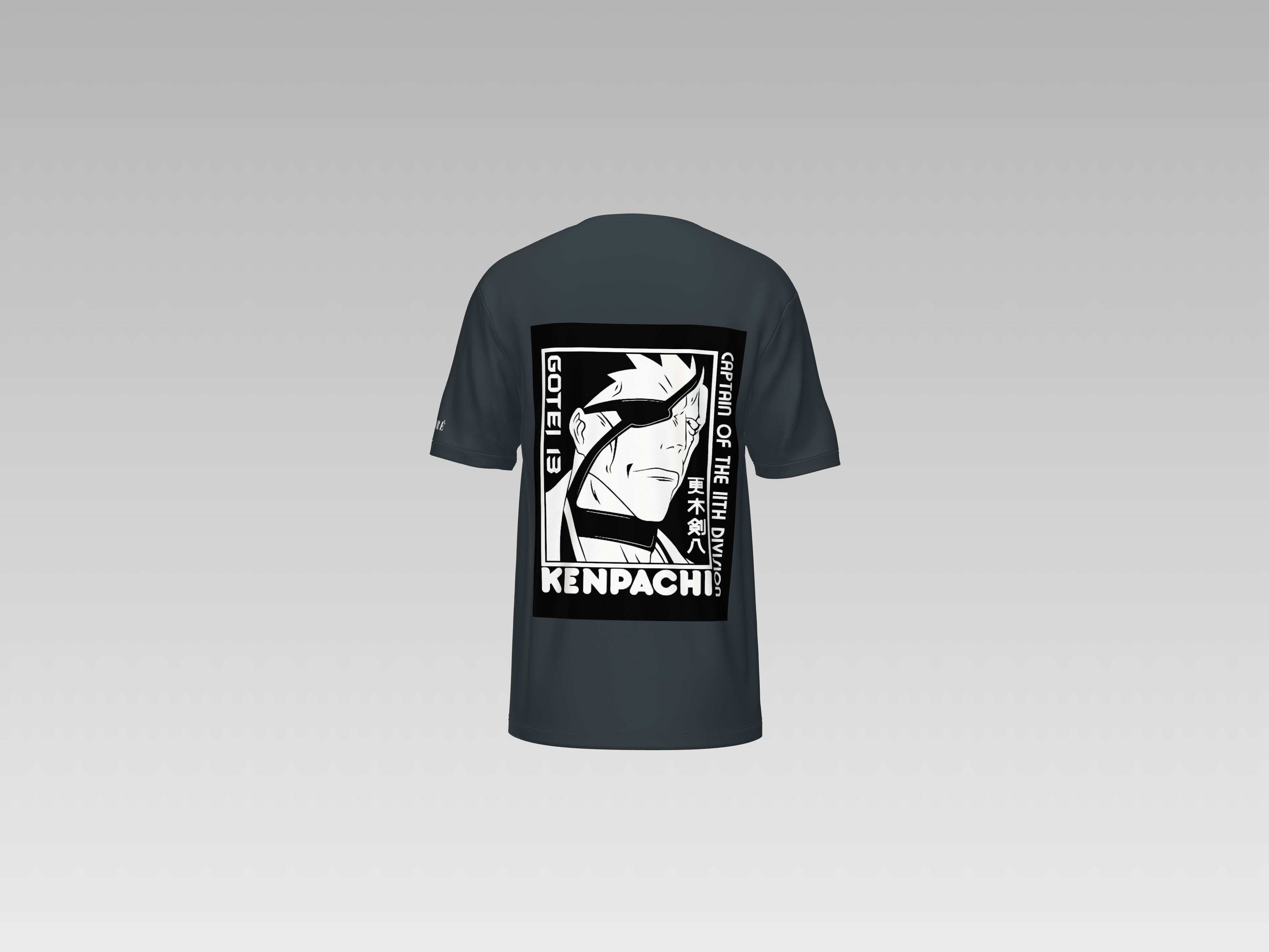 KENPACHI ZARAKI PRINTED T-SHIRT