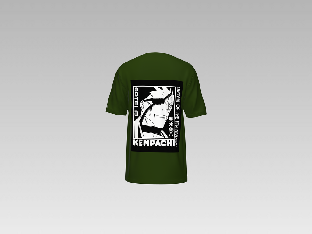 KENPACHI ZARAKI PRINTED T-SHIRT