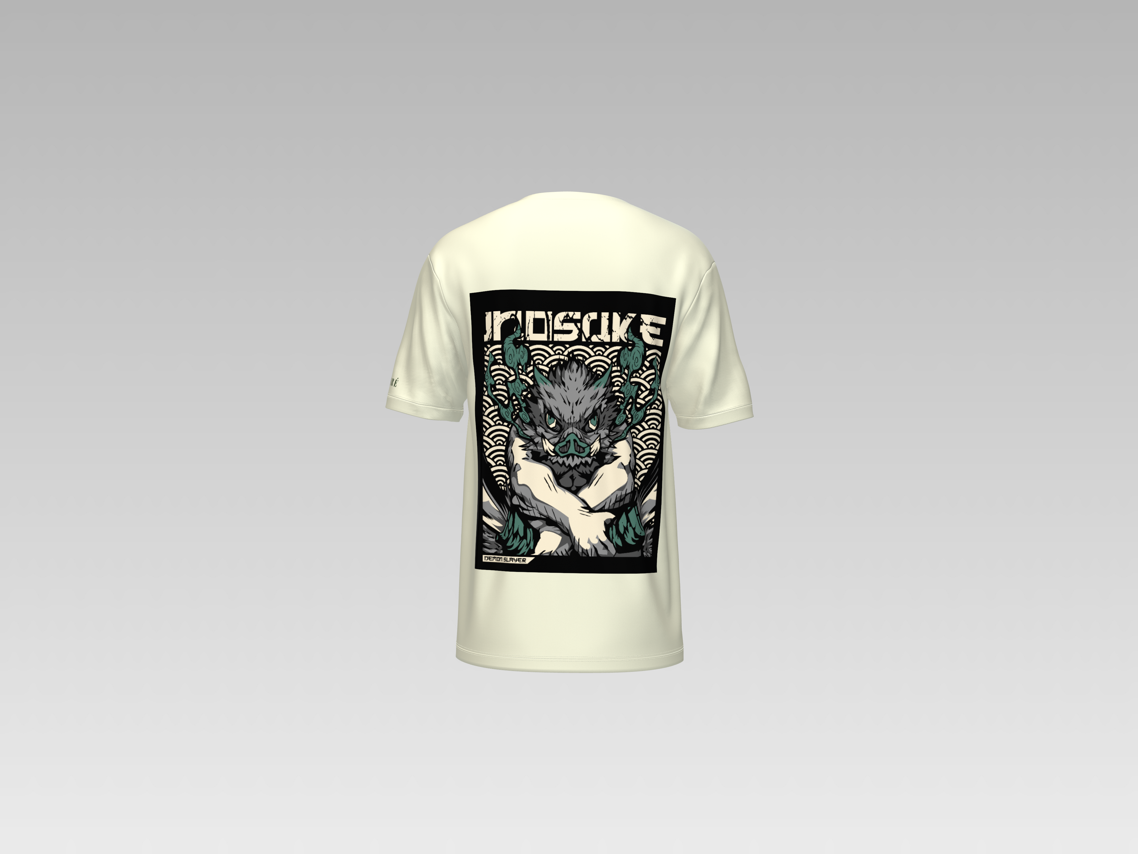 INOSUKE HASHIBIRA PRINTED T-SHIRT