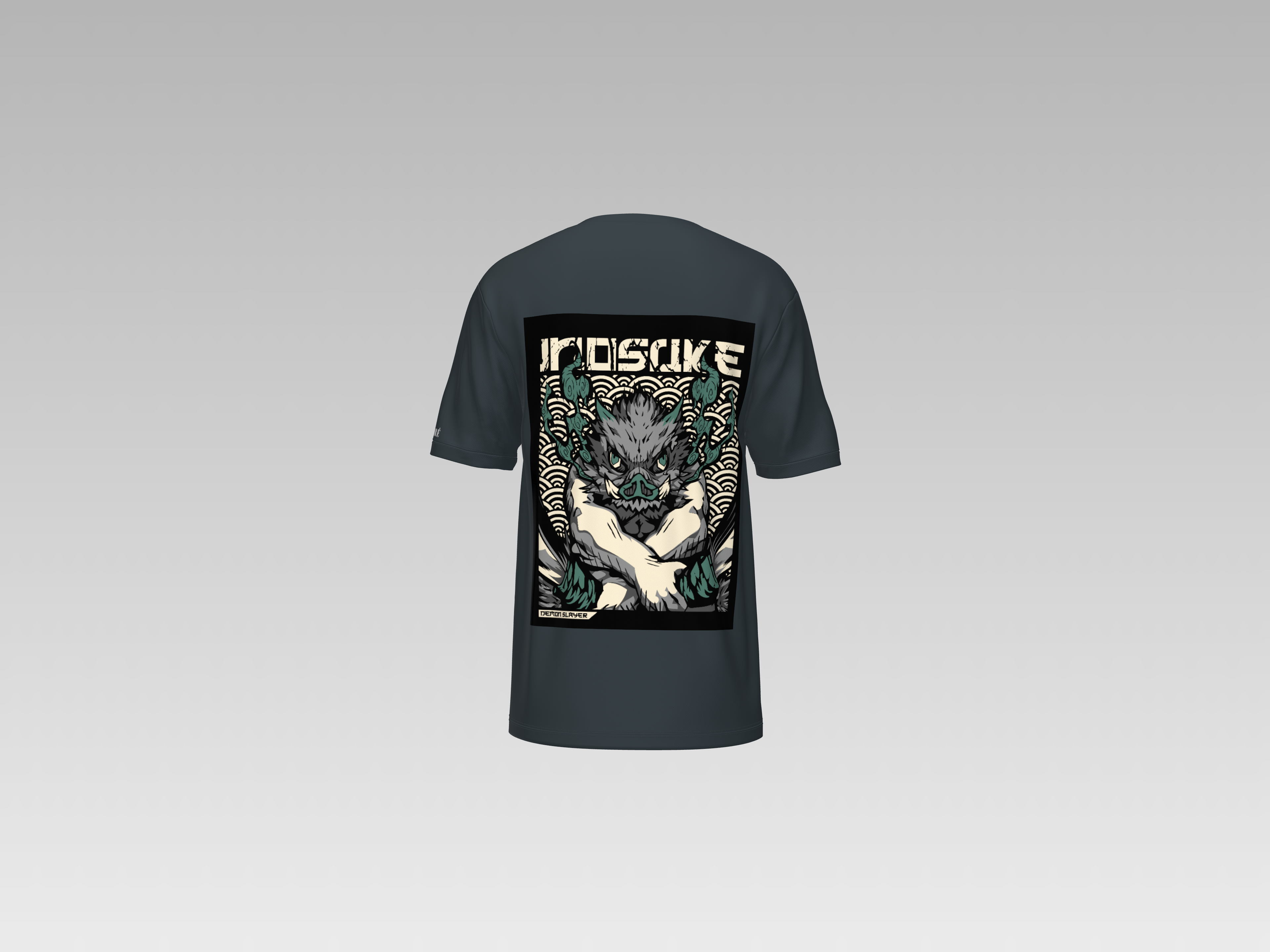 INOSUKE HASHIBIRA PRINTED T-SHIRT