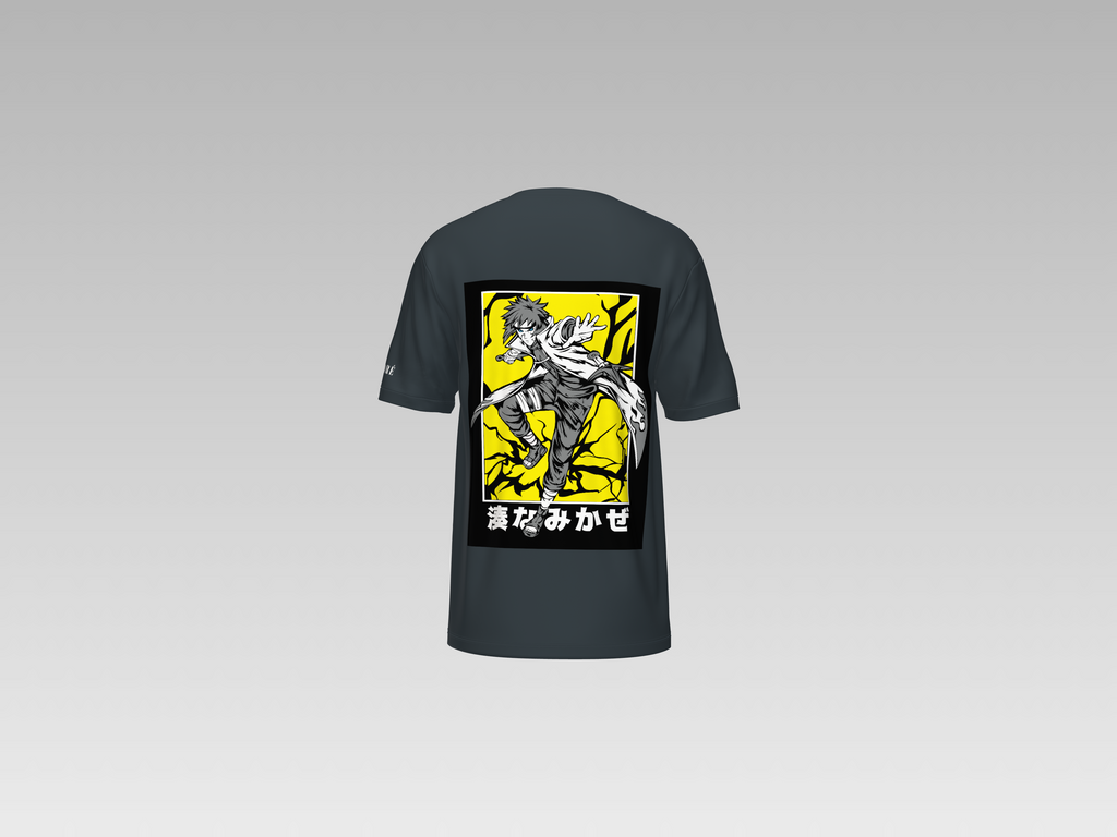 MINATO NAMIKAZE PRINTED T-SHIRT