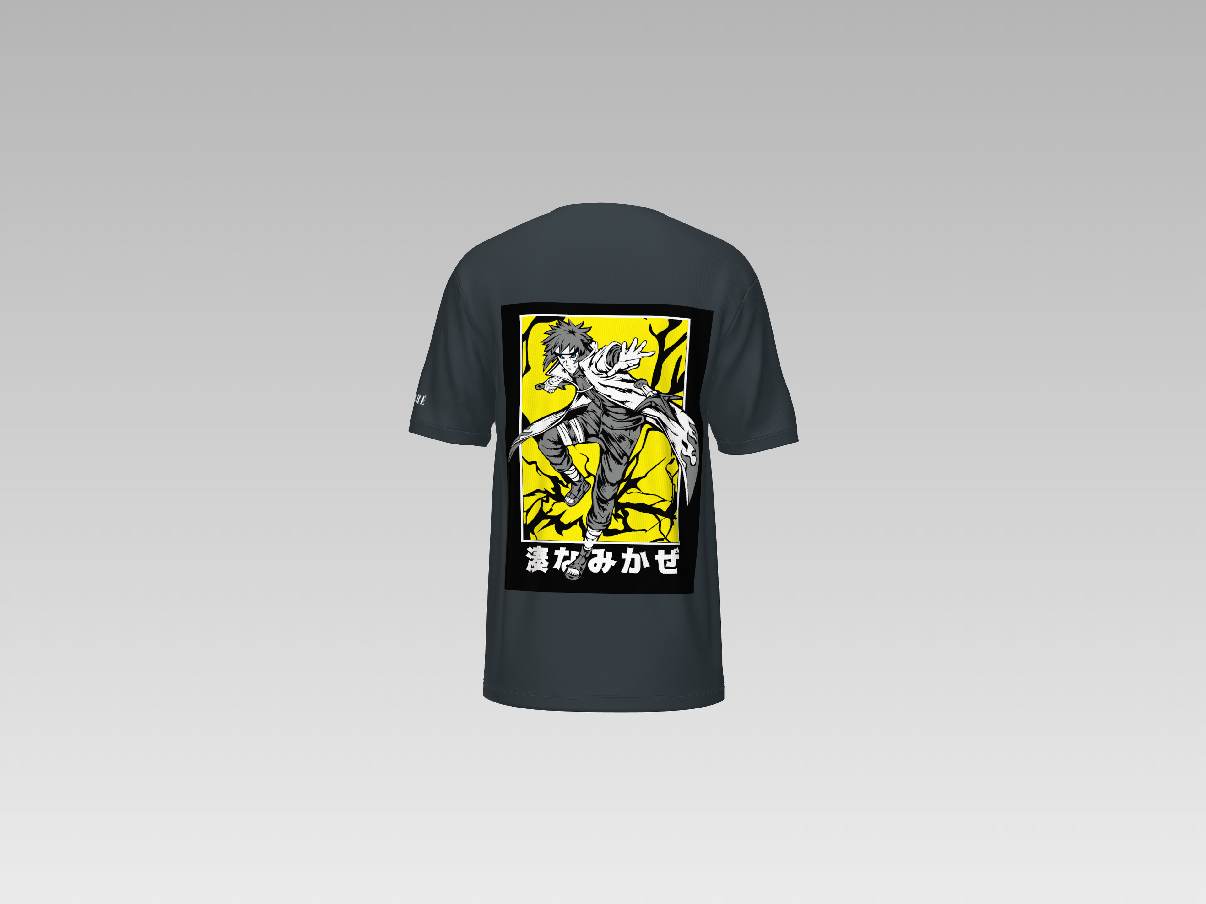 MINATO NAMIKAZE PRINTED T-SHIRT
