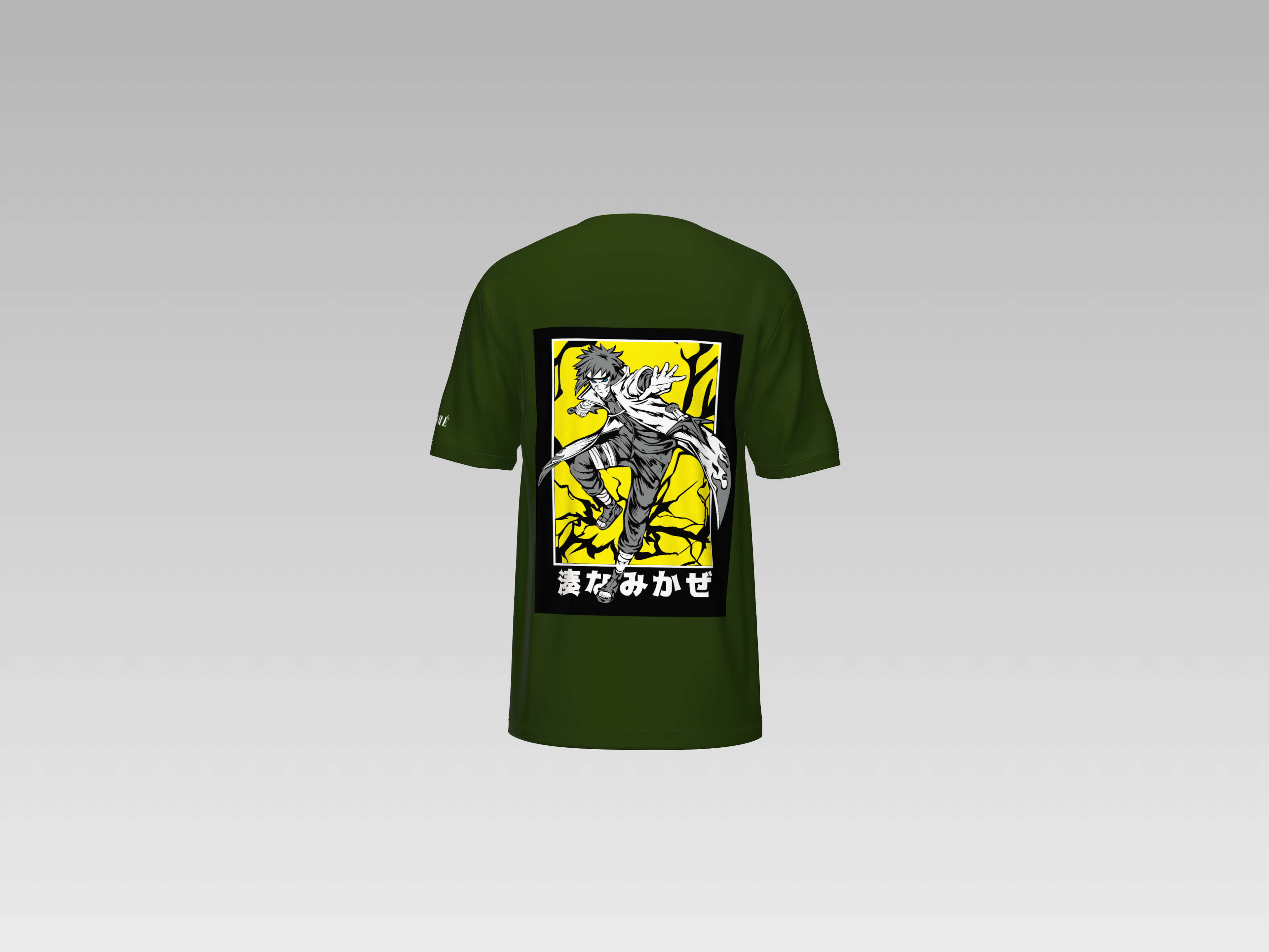 MINATO NAMIKAZE PRINTED T-SHIRT