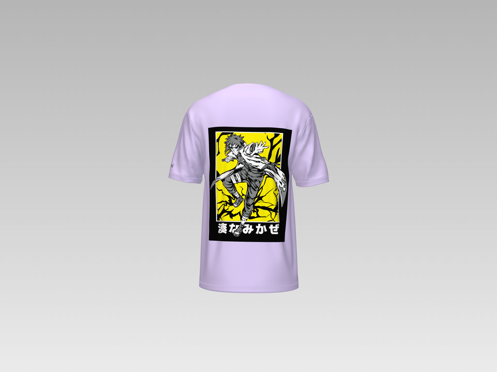 MINATO NAMIKAZE PRINTED T-SHIRT
