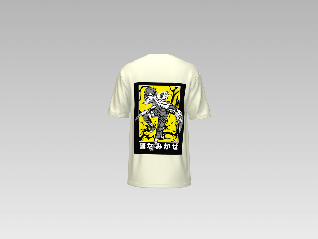 MINATO NAMIKAZE PRINTED T-SHIRT