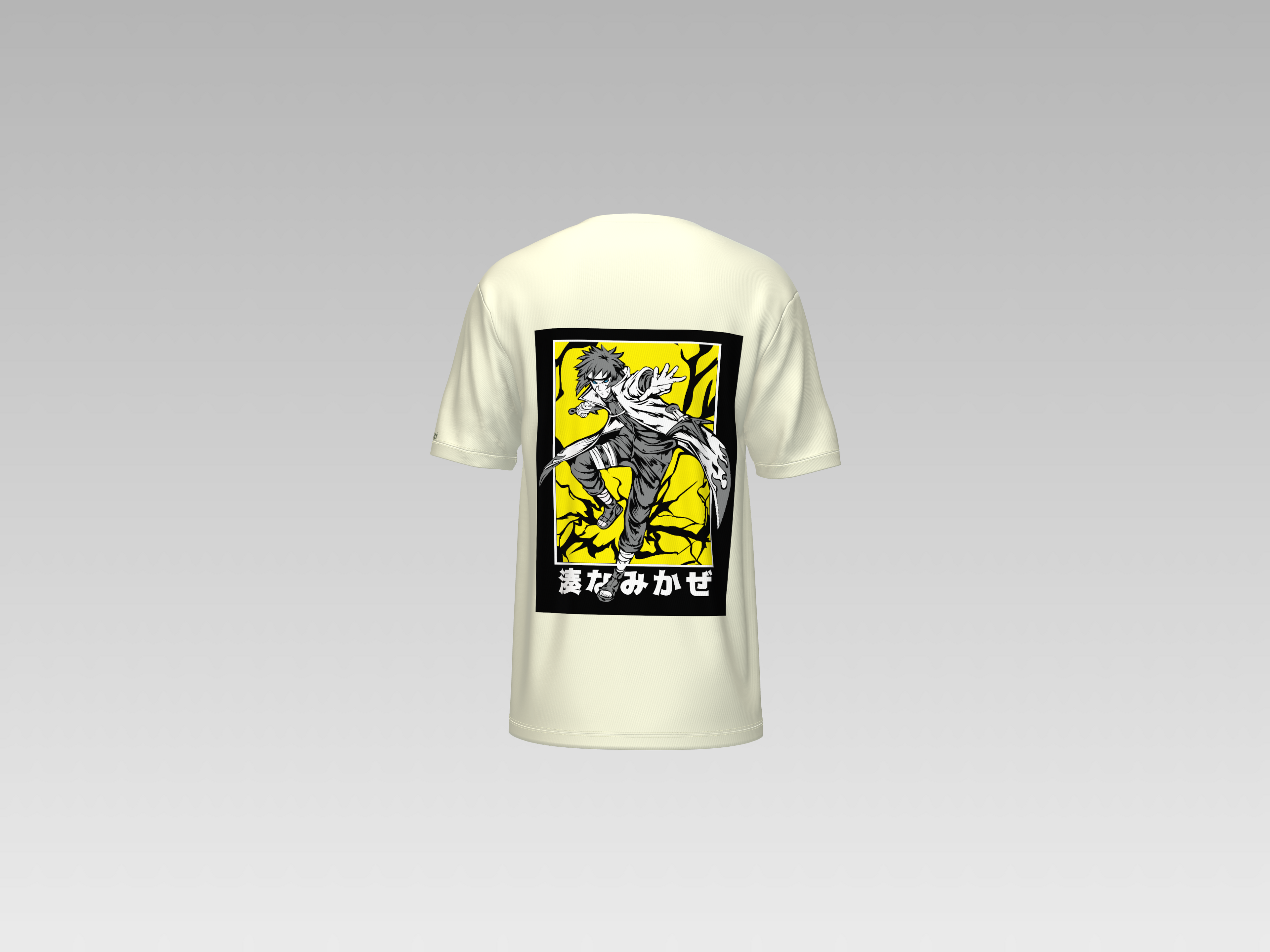 MINATO NAMIKAZE PRINTED T-SHIRT