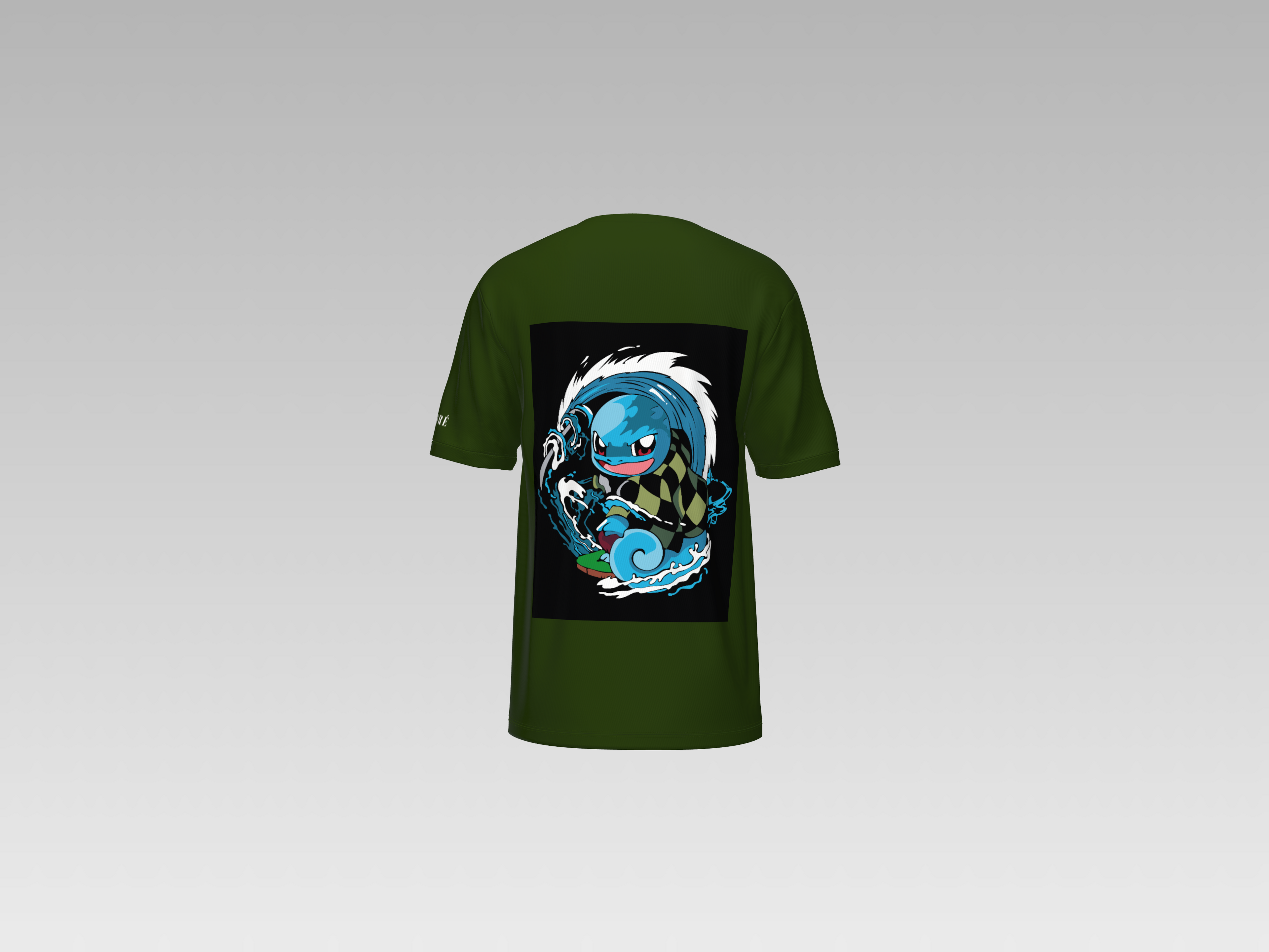 SQIRTLE PRINTED T-SHIRT