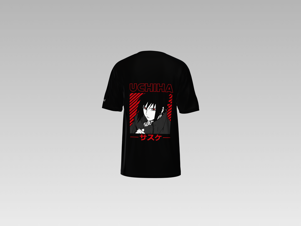 SASUKE UCHIHA PRINTEDT-SHIRT