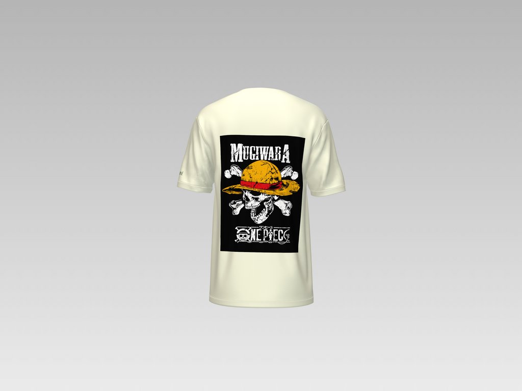 MUGIWARA ONE PIECE PRINTED T-SHIRT