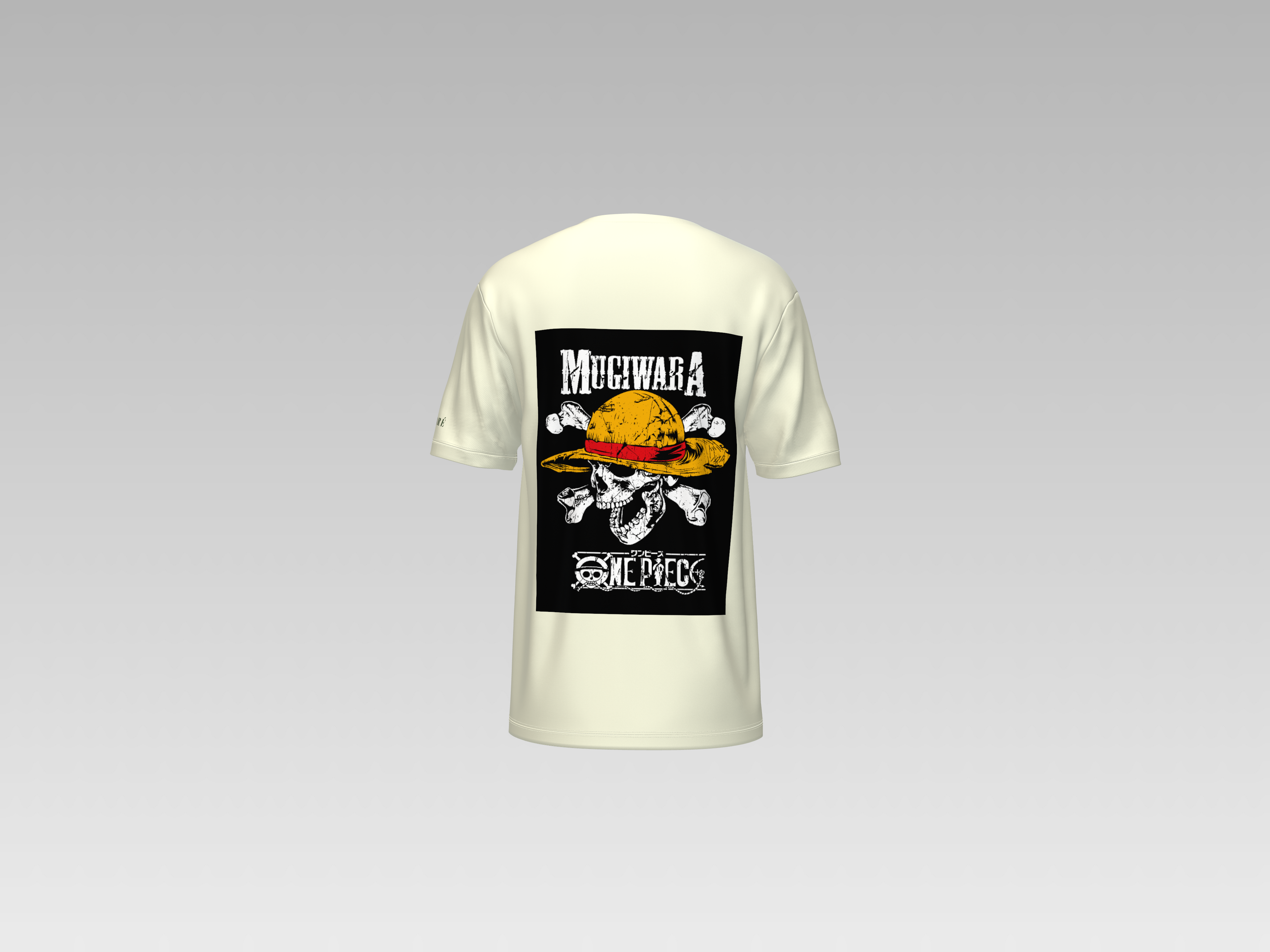 MUGIWARA ONE PIECE PRINTED T-SHIRT