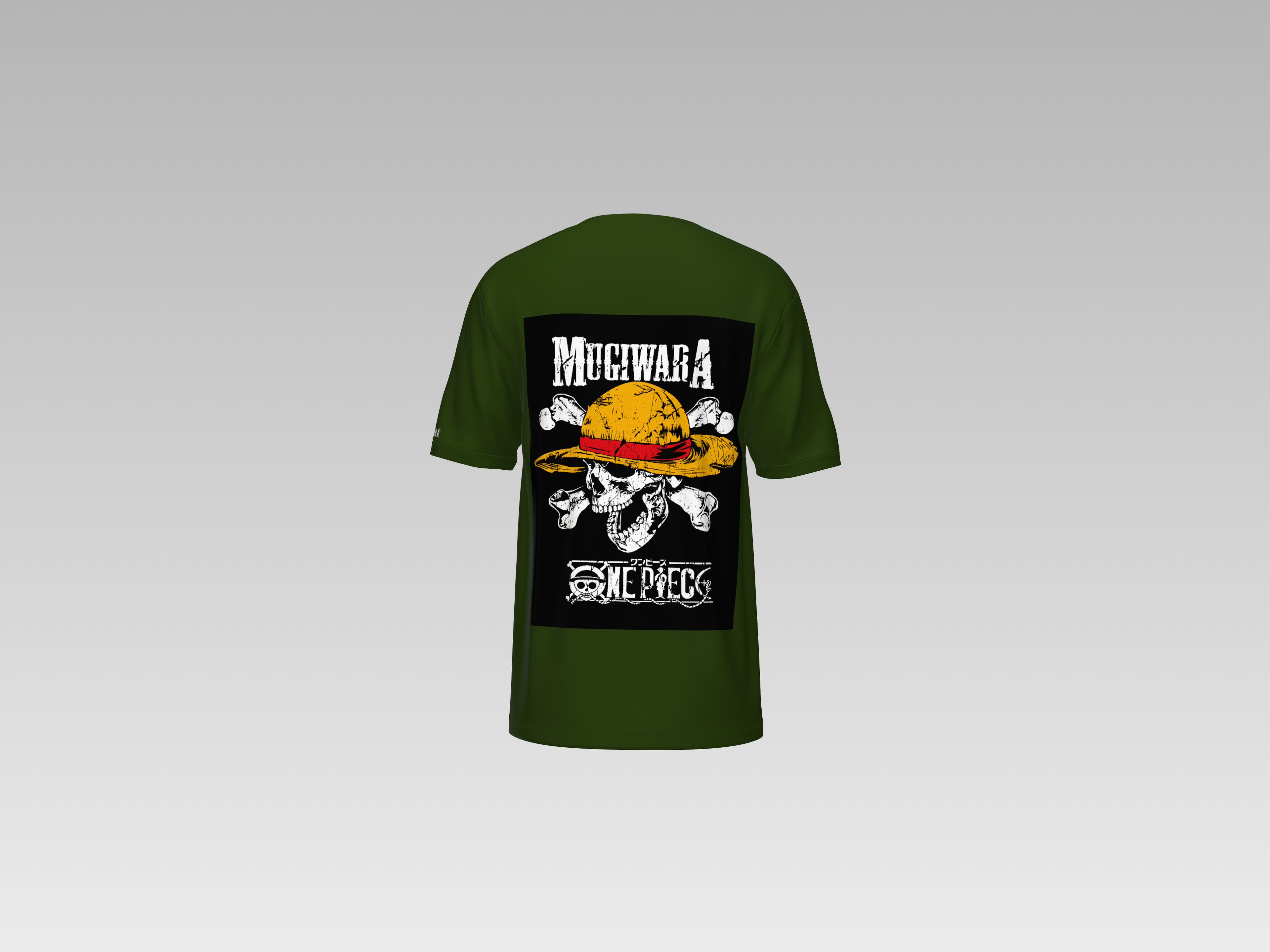 MUGIWARA ONE PIECE PRINTED T-SHIRT