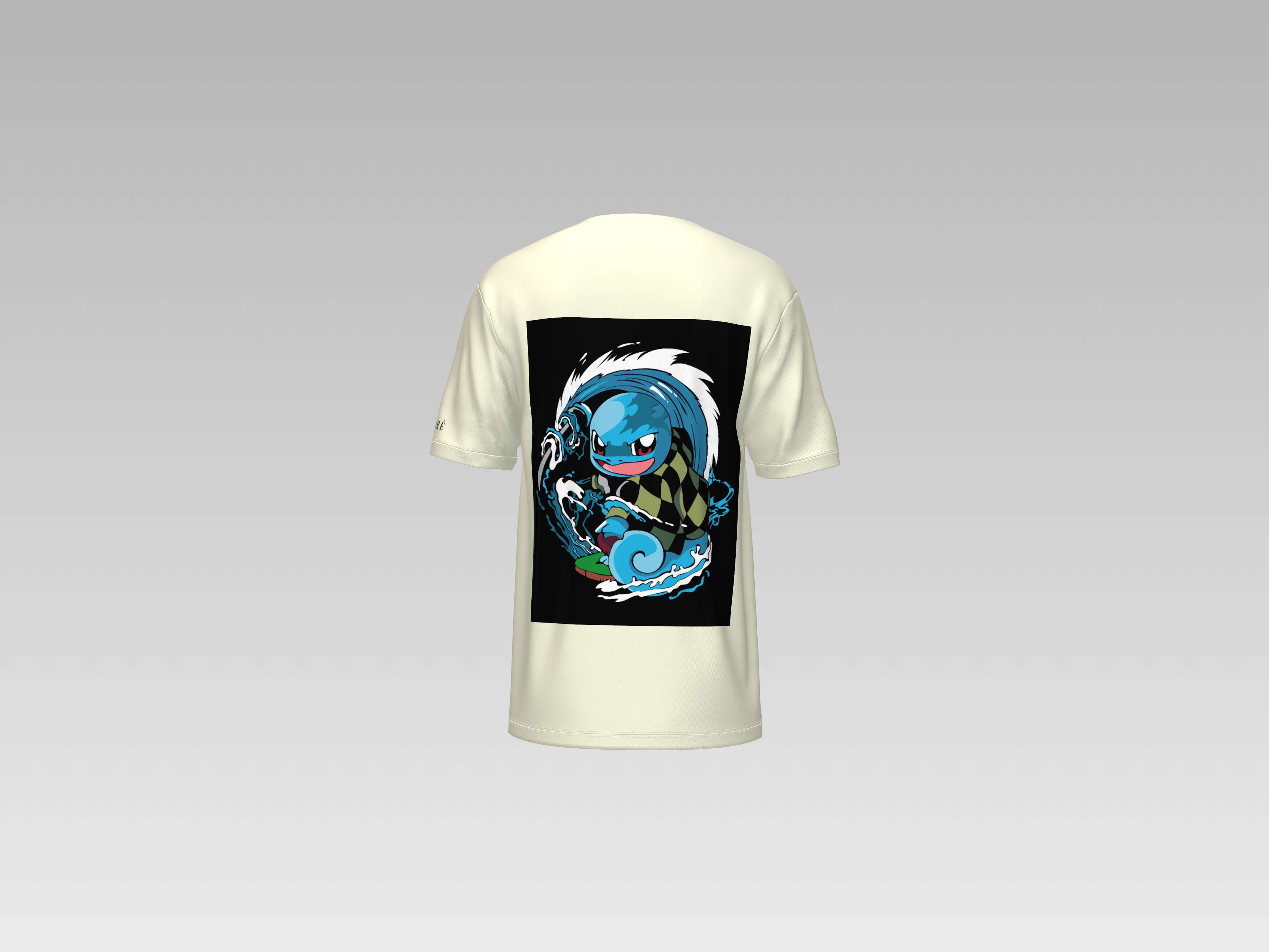 SQIRTLE PRINTED T-SHIRT