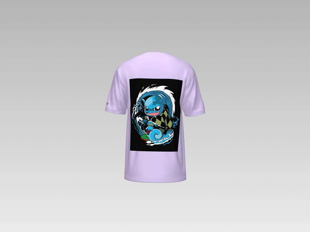 SQIRTLE PRINTED T-SHIRT
