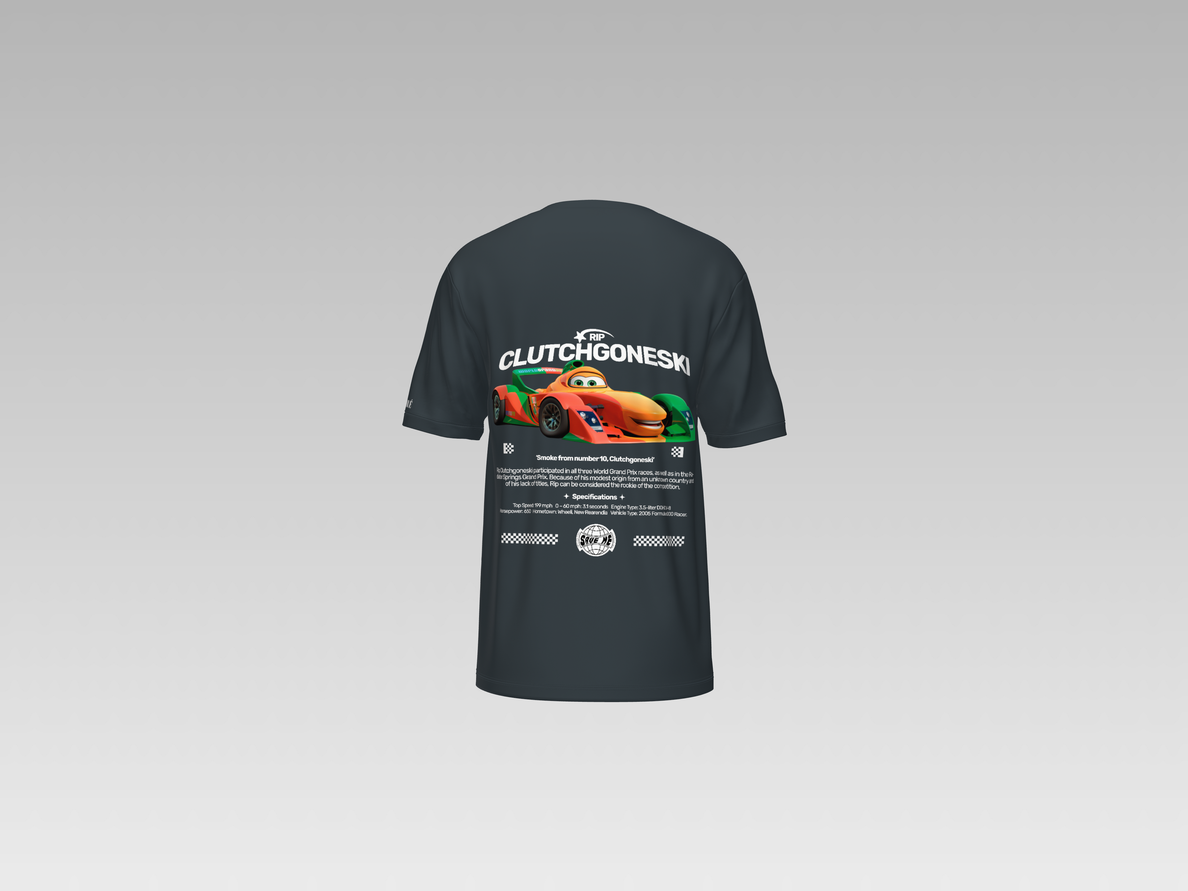 CLUTCHGONESKI PRINTED T-SHIRT