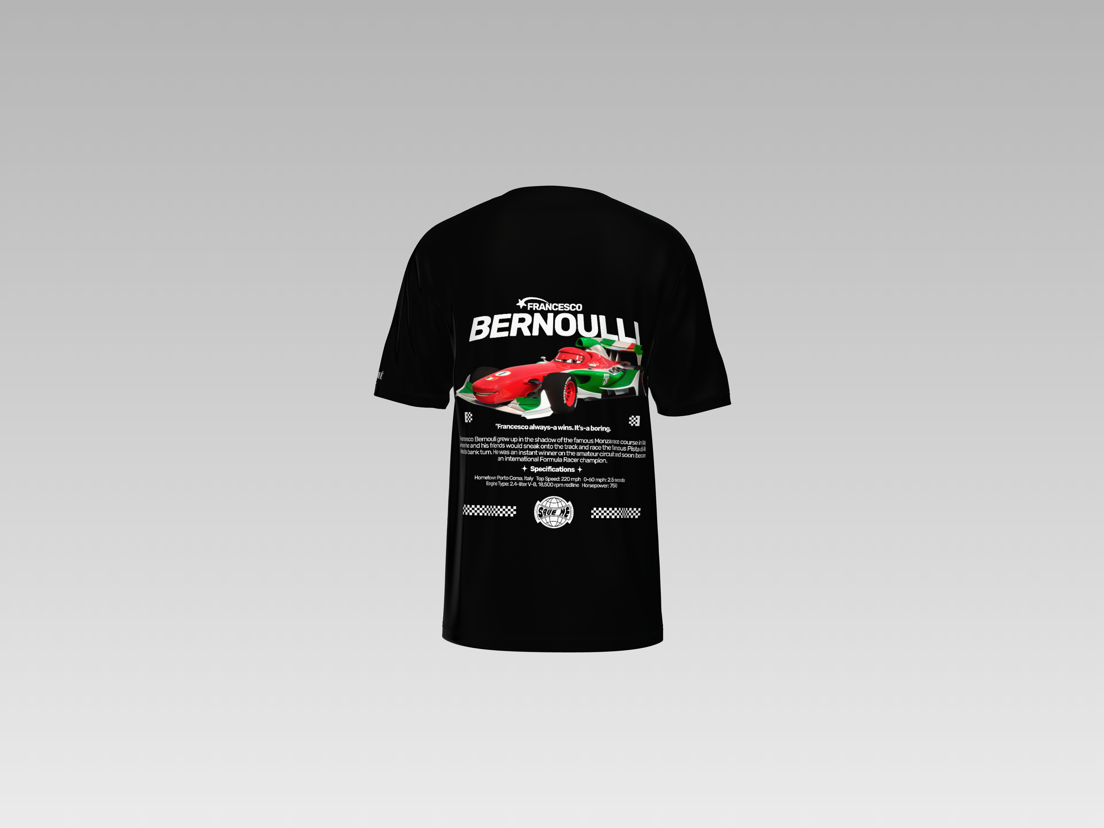 FRANCESCO BENOULLI PRINTED T-SHIRT