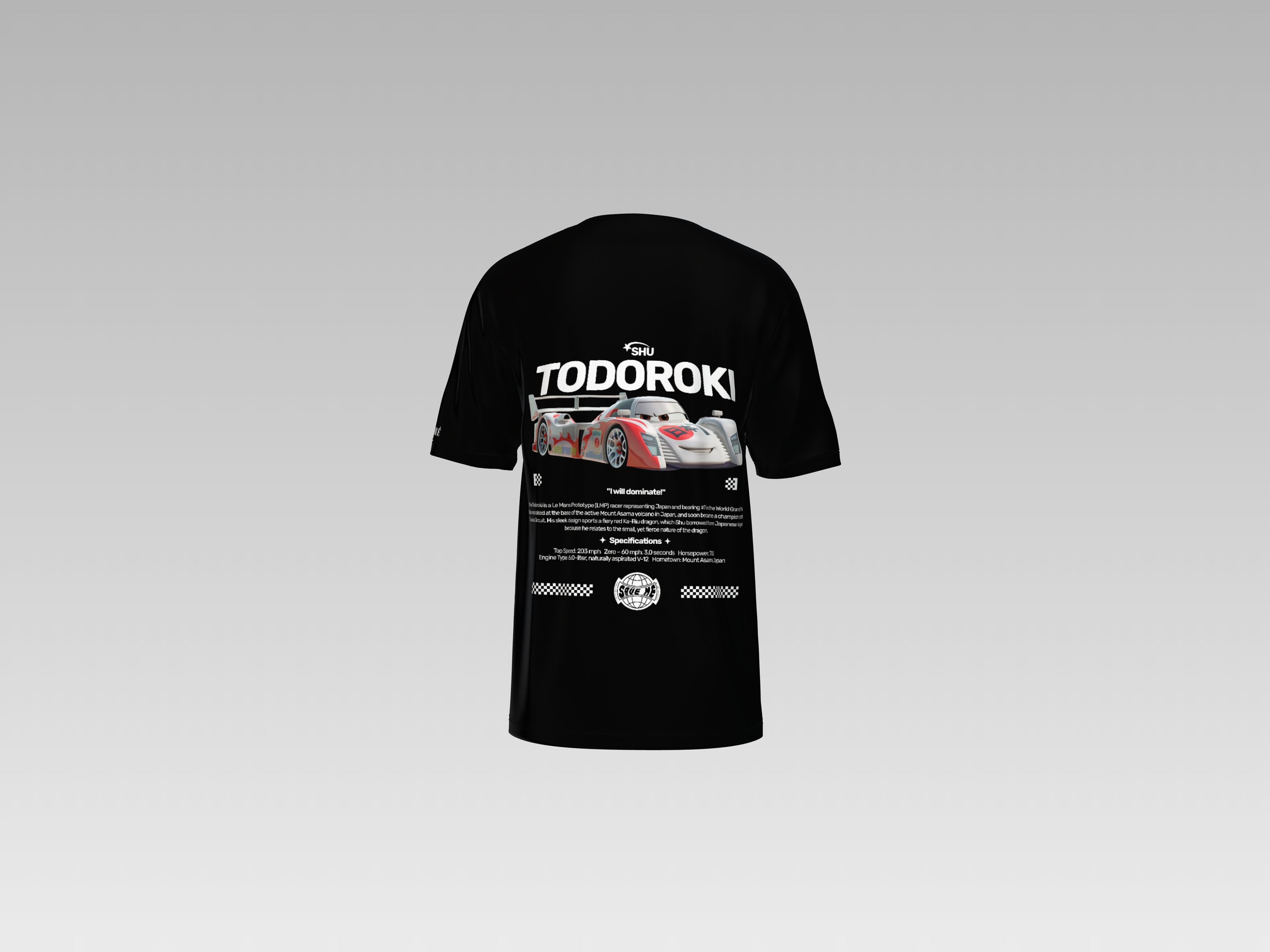 SHU TODOROKI PRINTED T-SHIRT