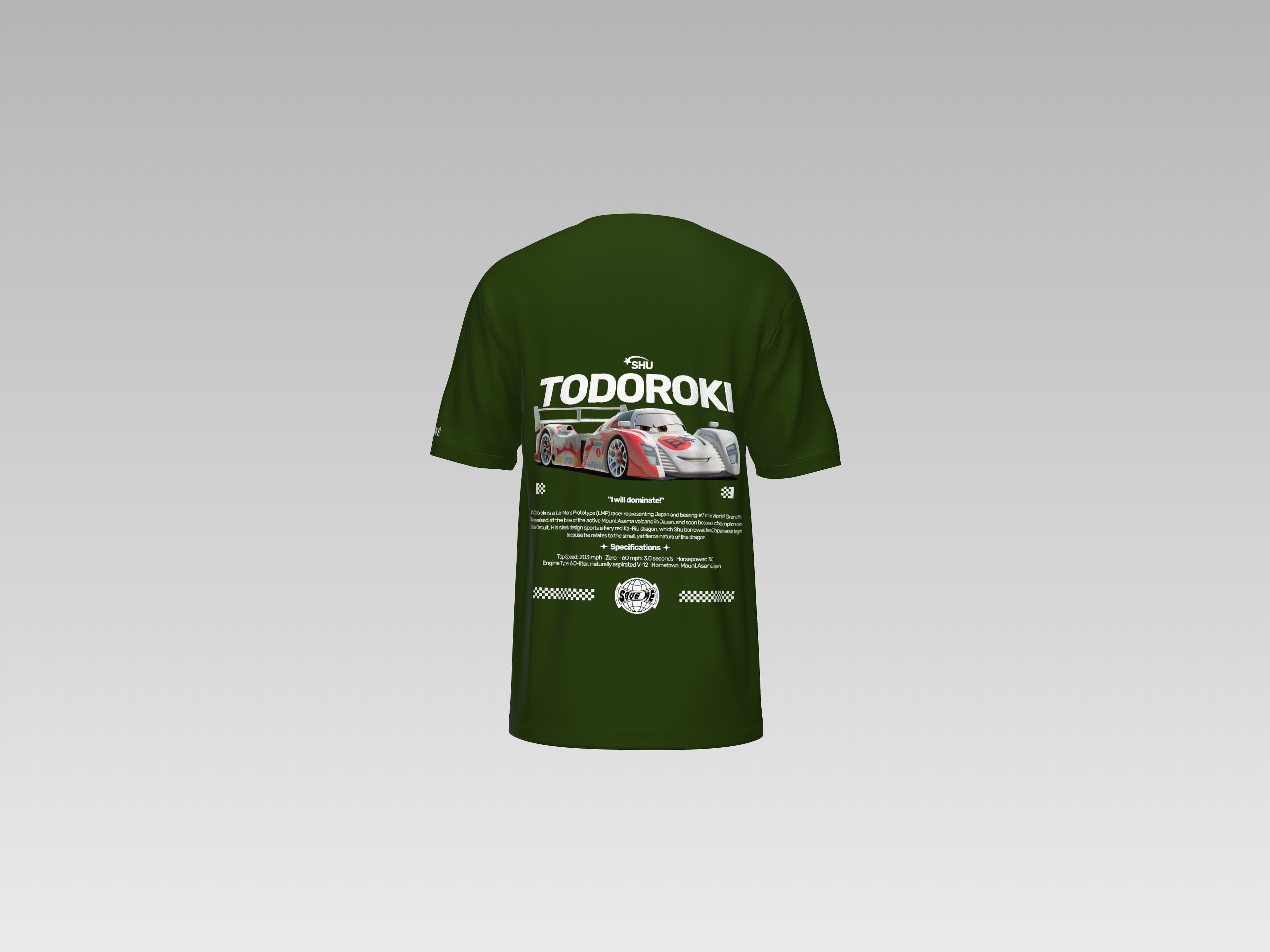 SHU TODOROKI PRINTED T-SHIRT
