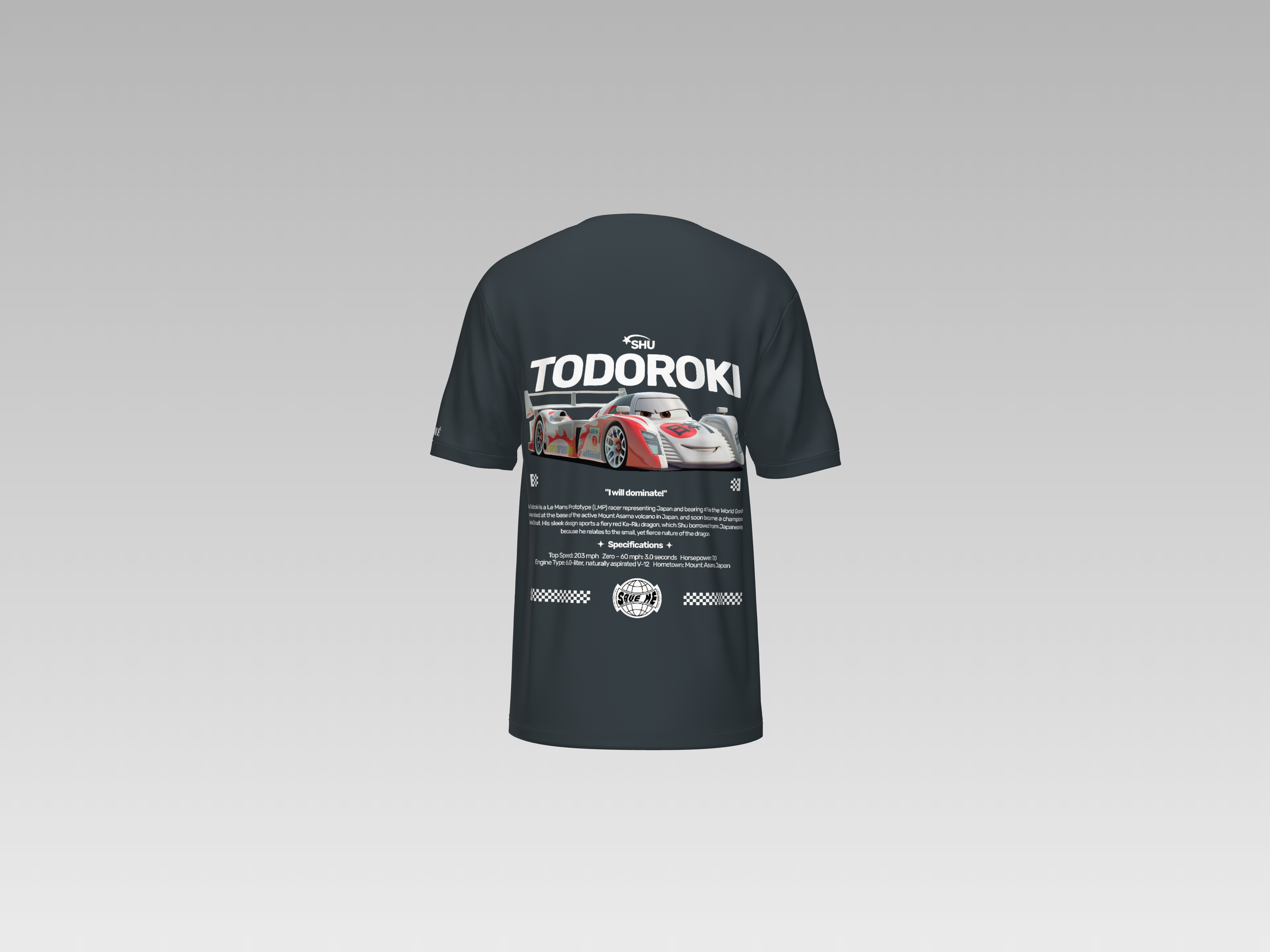 SHU TODOROKI PRINTED T-SHIRT