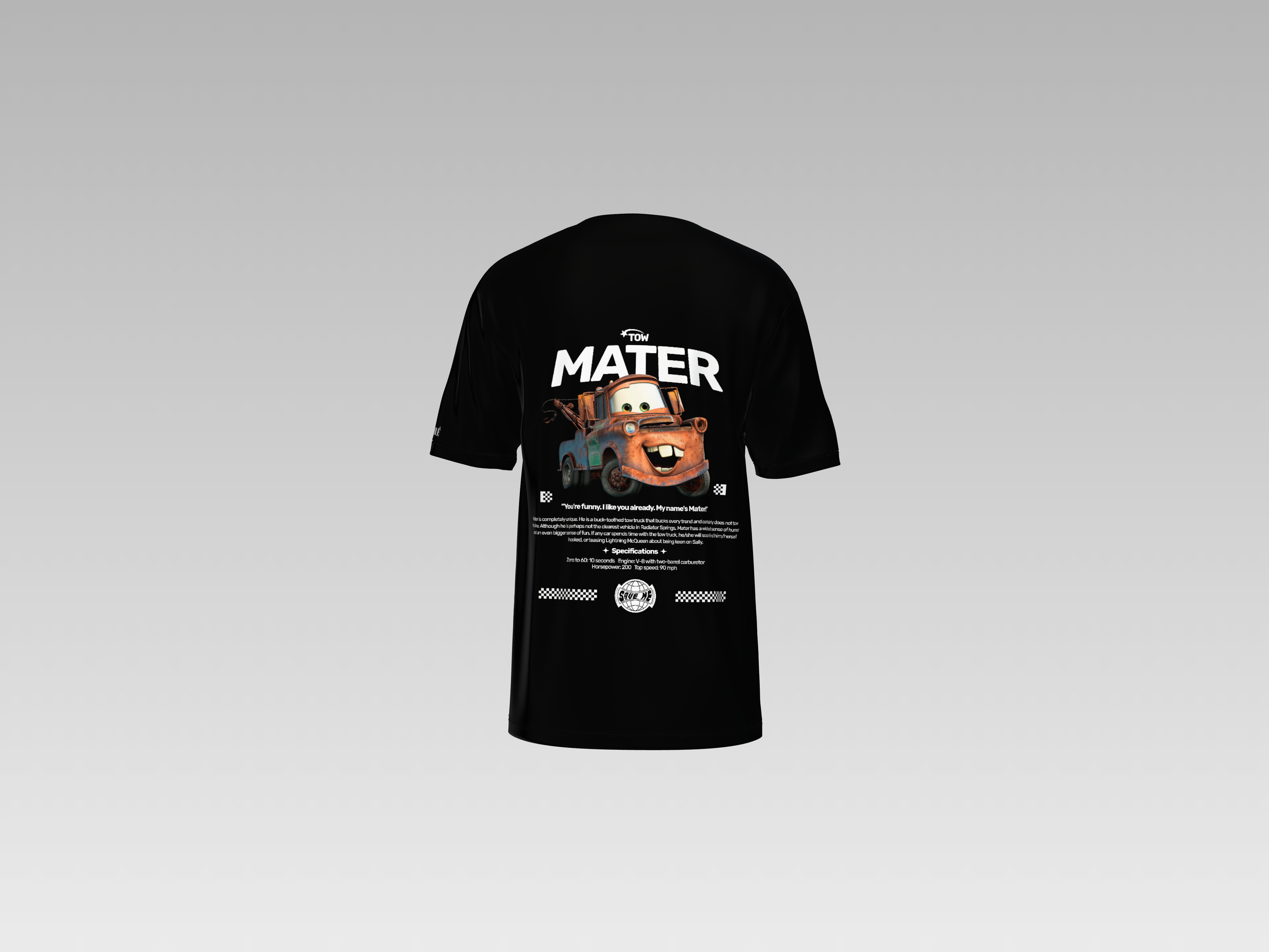 TOW MATER PRINTED T-SHIRT