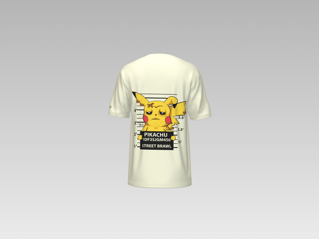PIKACHU PRINTED T-SHIRT