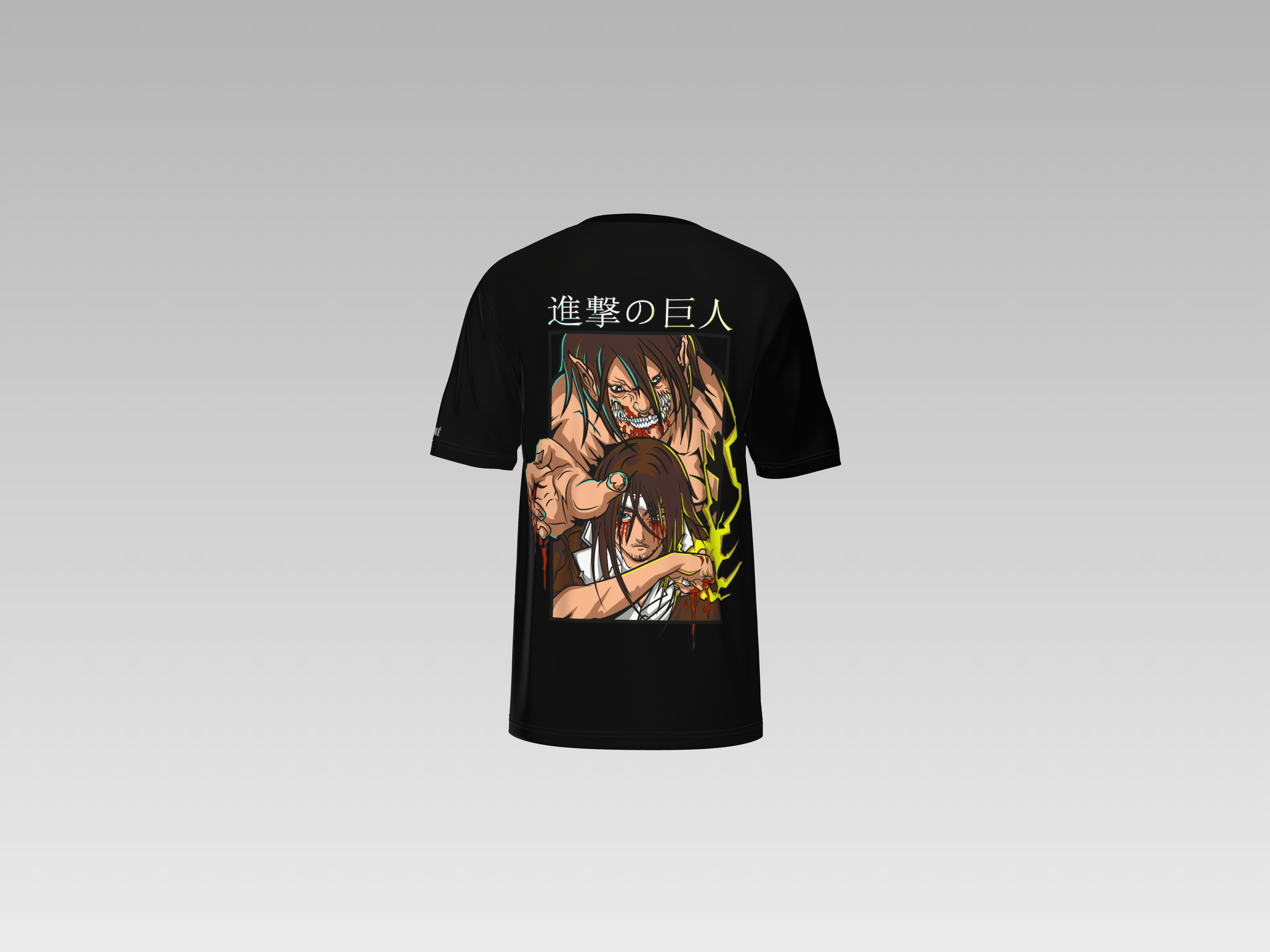 EREN YEAGER PRINTED T-SHIRT