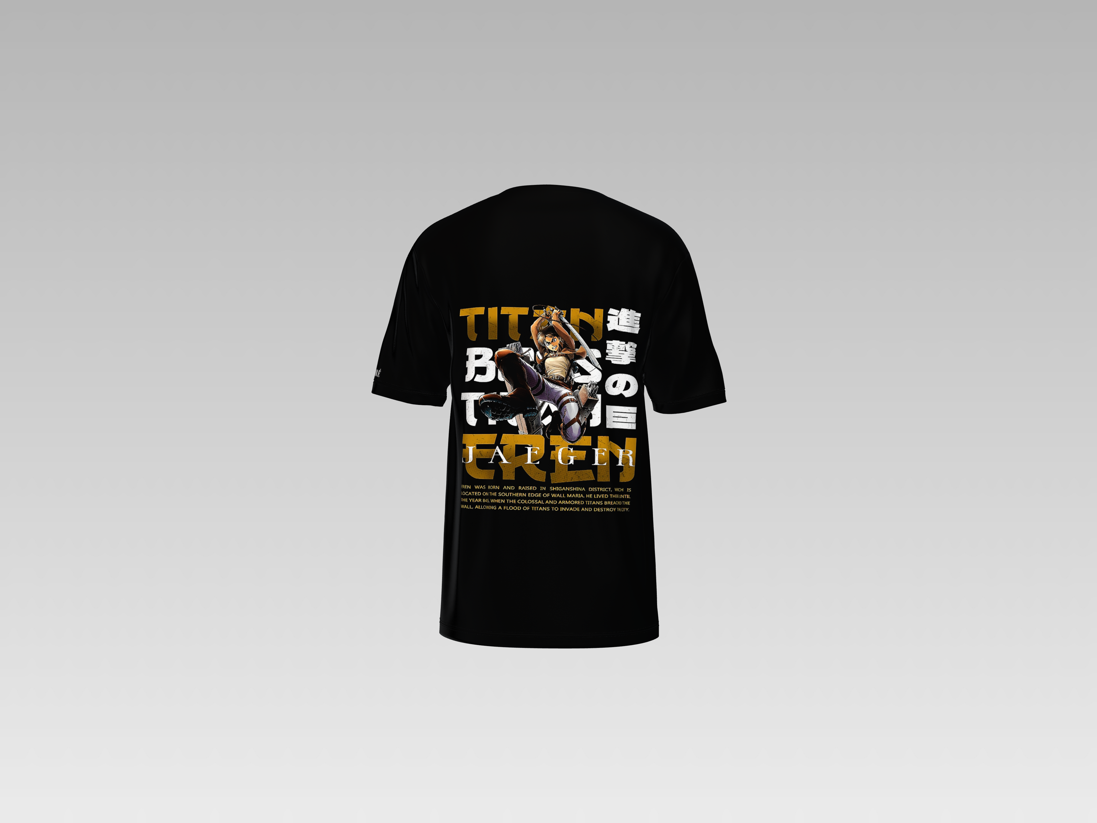 TITAN EREN PRINTED T-SHIRT