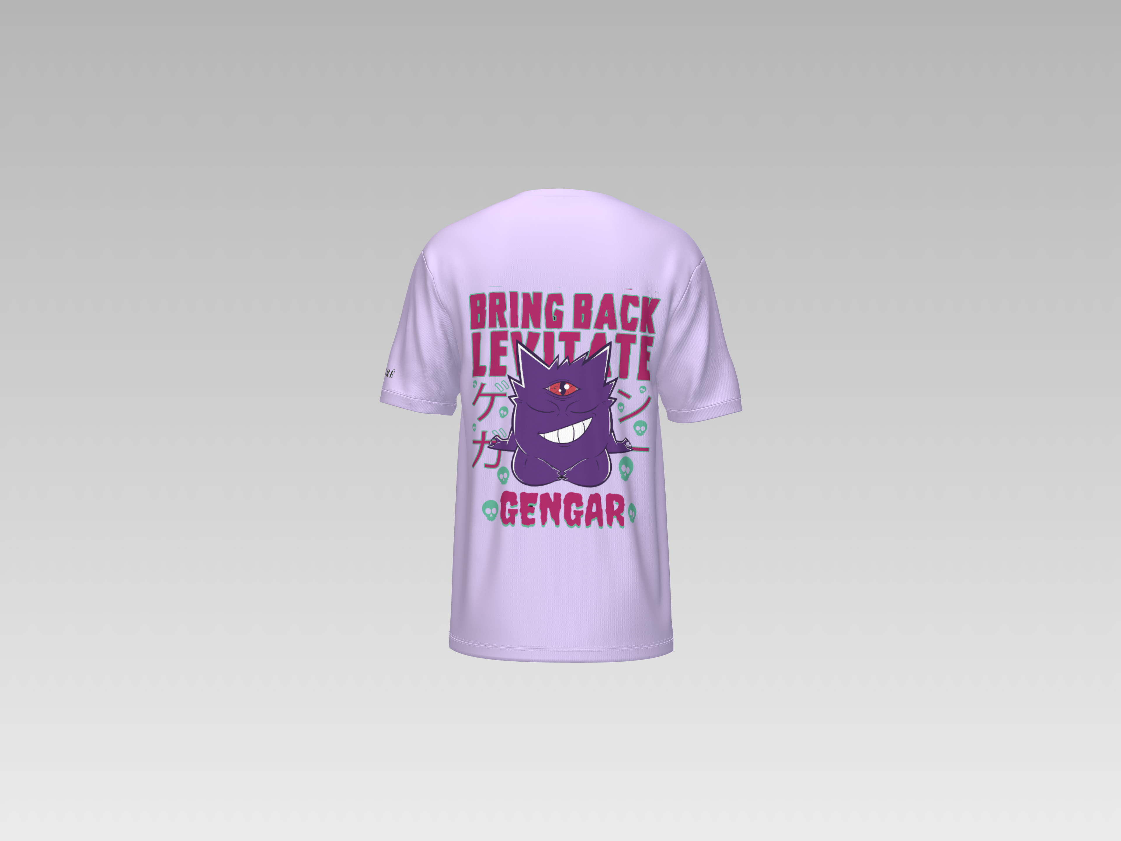GENGAR PRINTED T-SHIRT