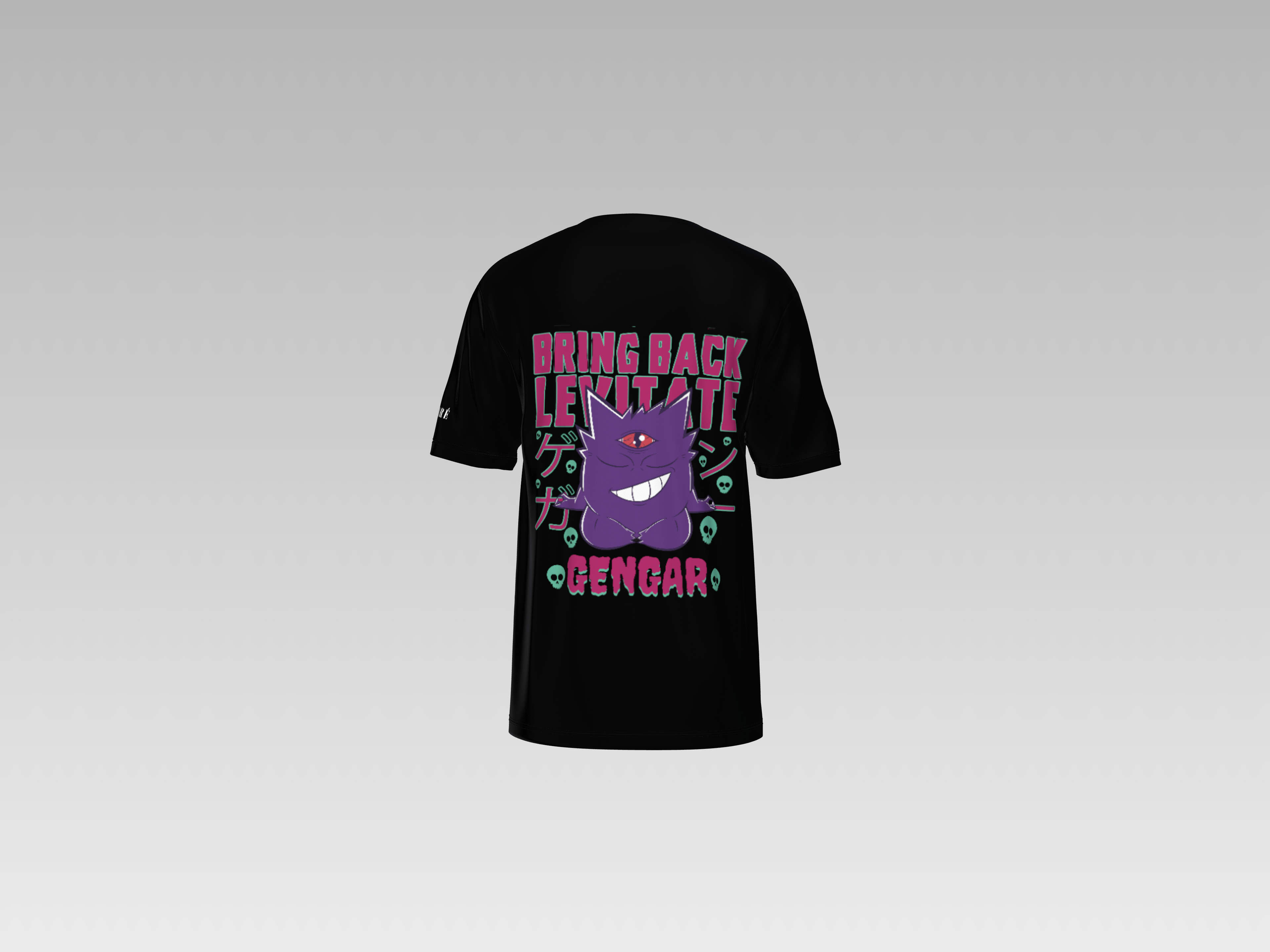 GENGAR PRINTED T-SHIRT