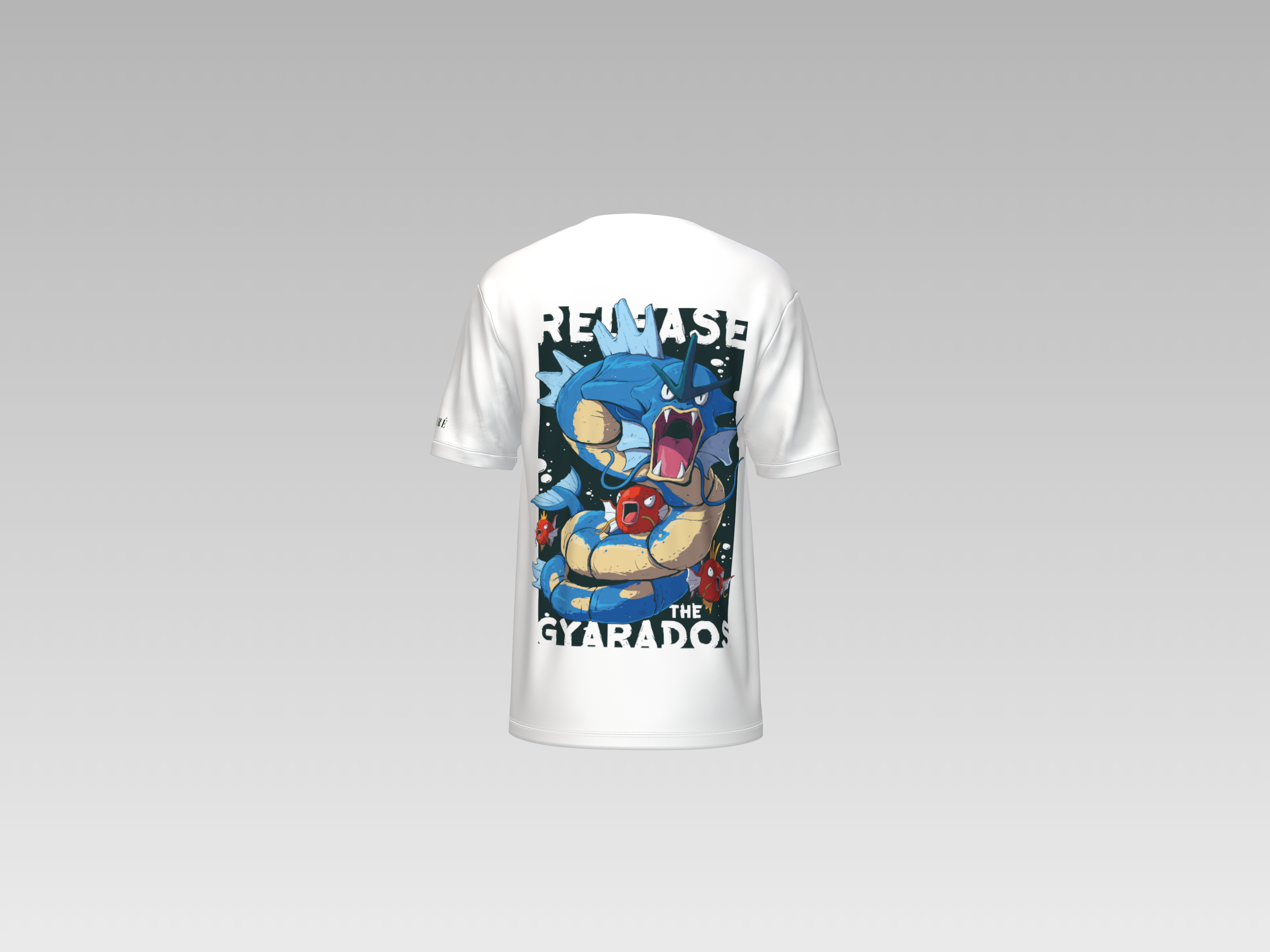 THE GYARADOS PRINTED T-SHIRT
