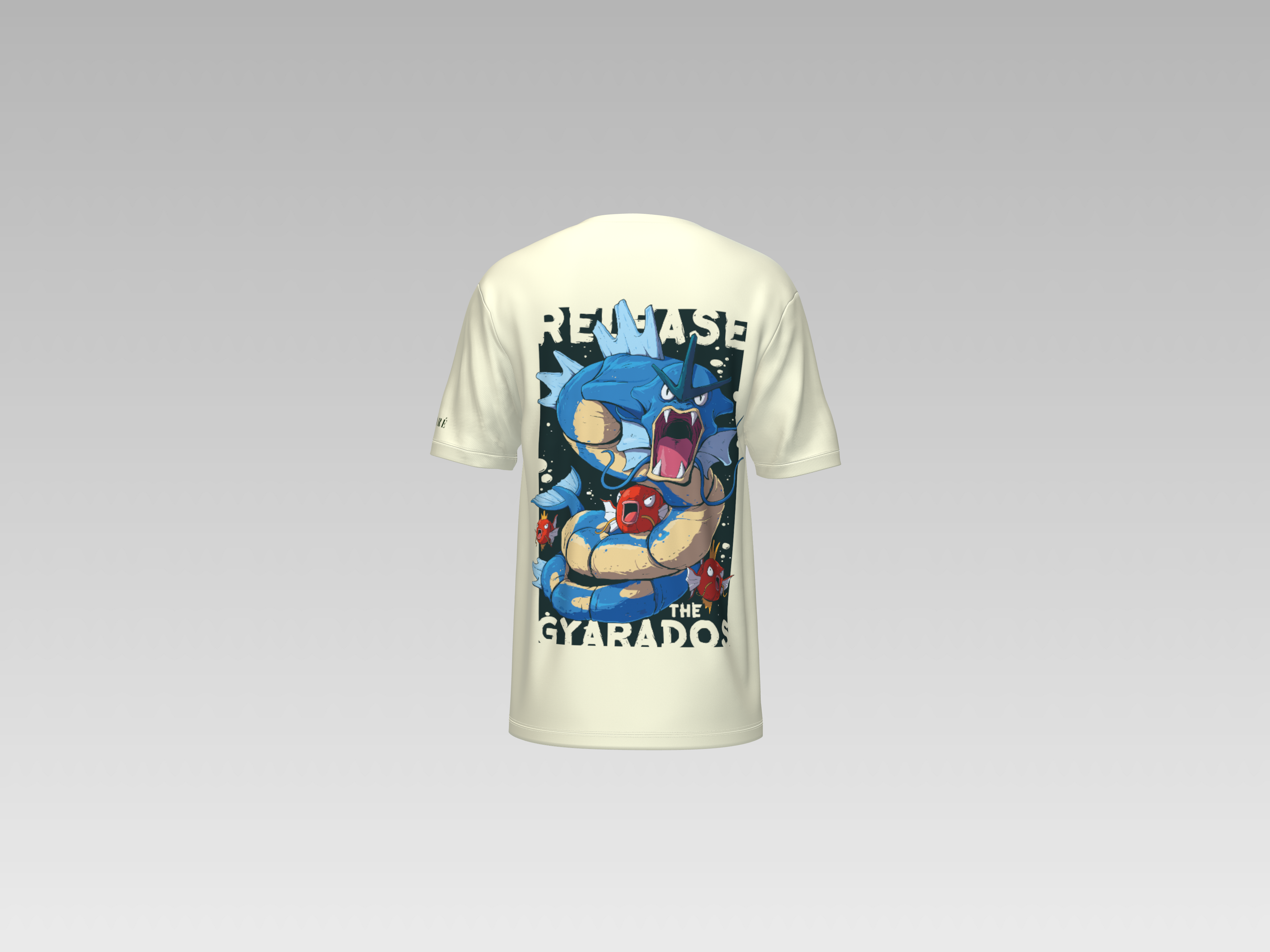 THE GYARADOS PRINTED T-SHIRT