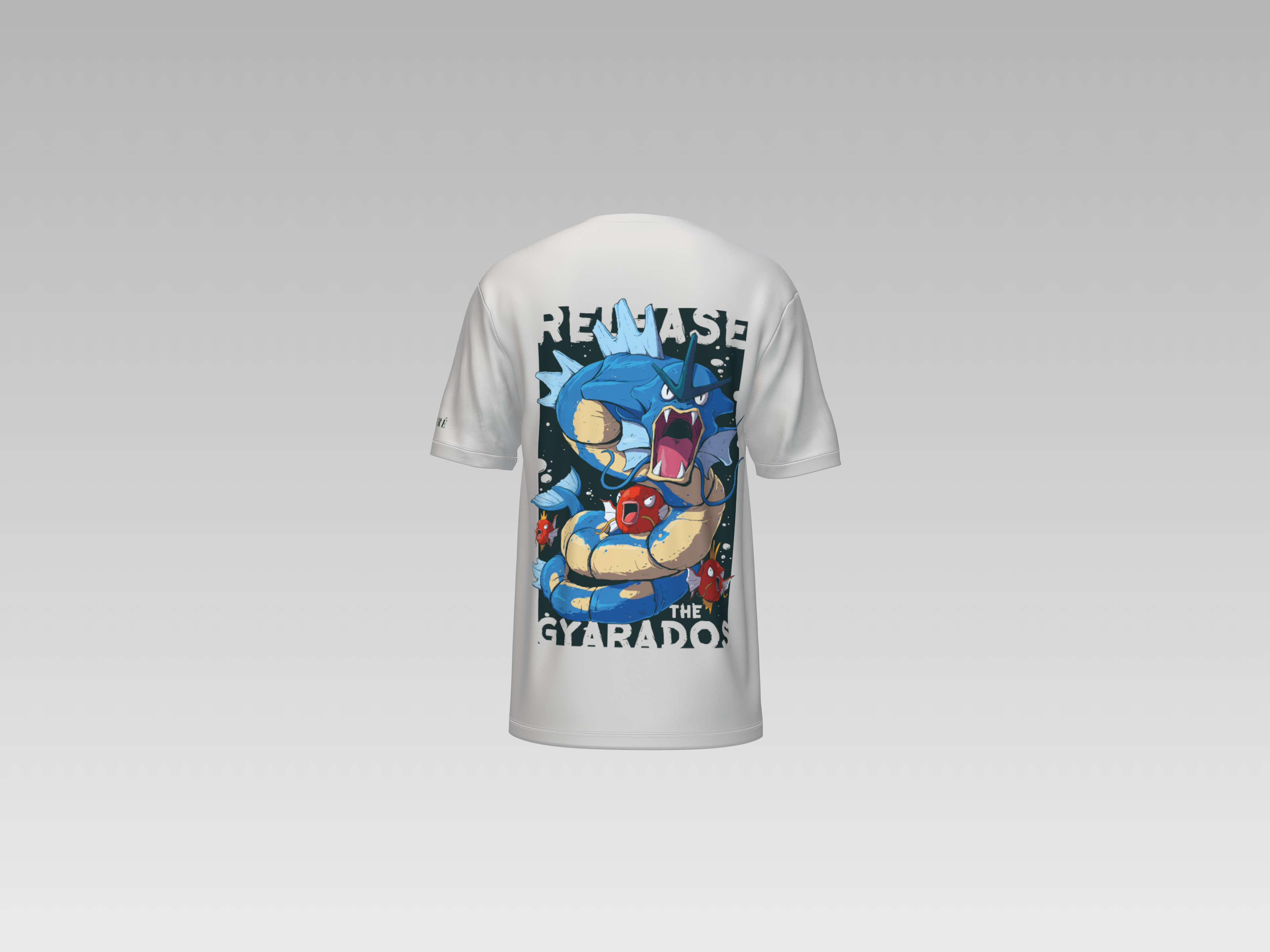 THE GYARADOS PRINTED T-SHIRT
