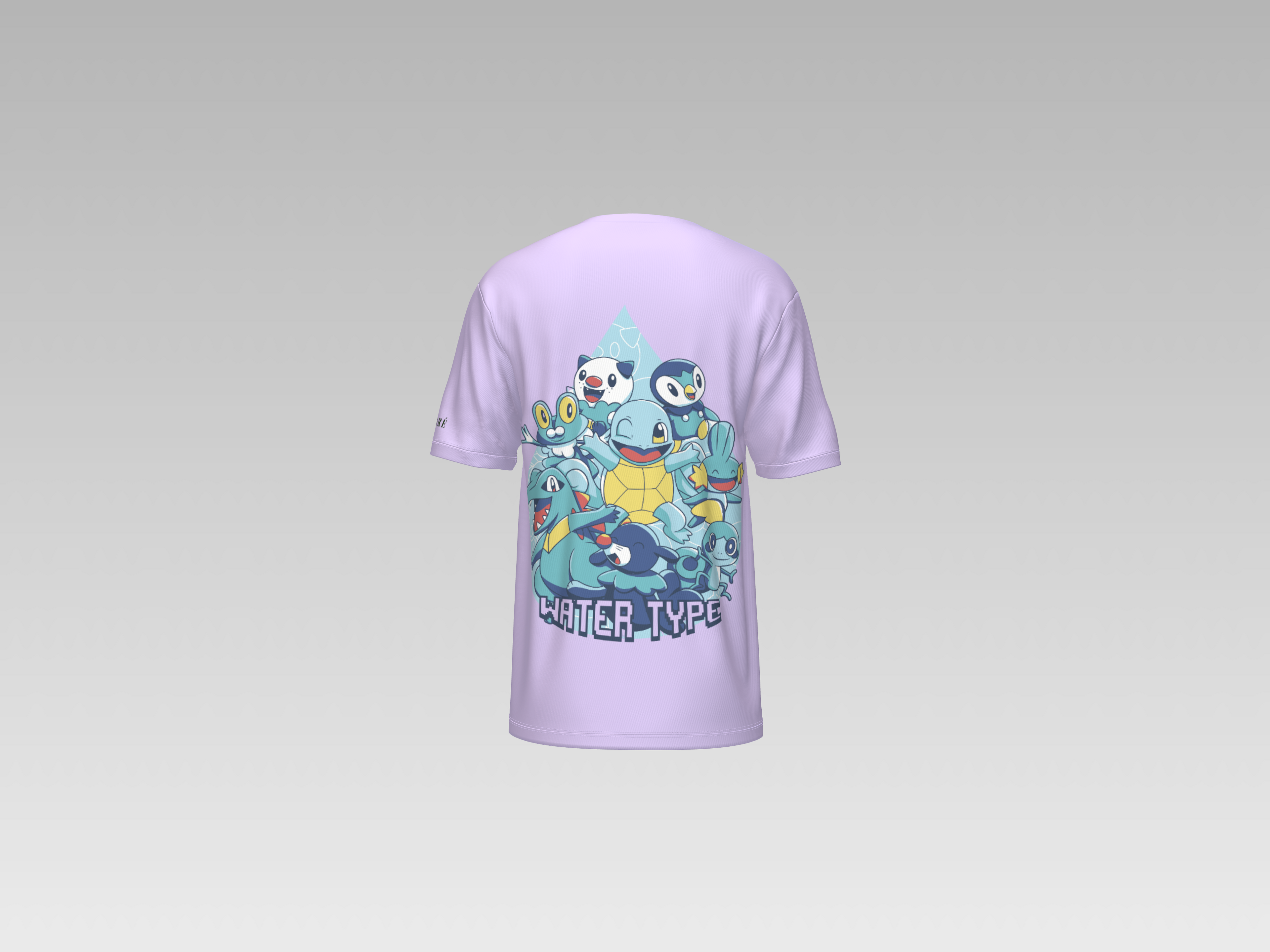 SQUIRTLE PRINTED T-SHIRT