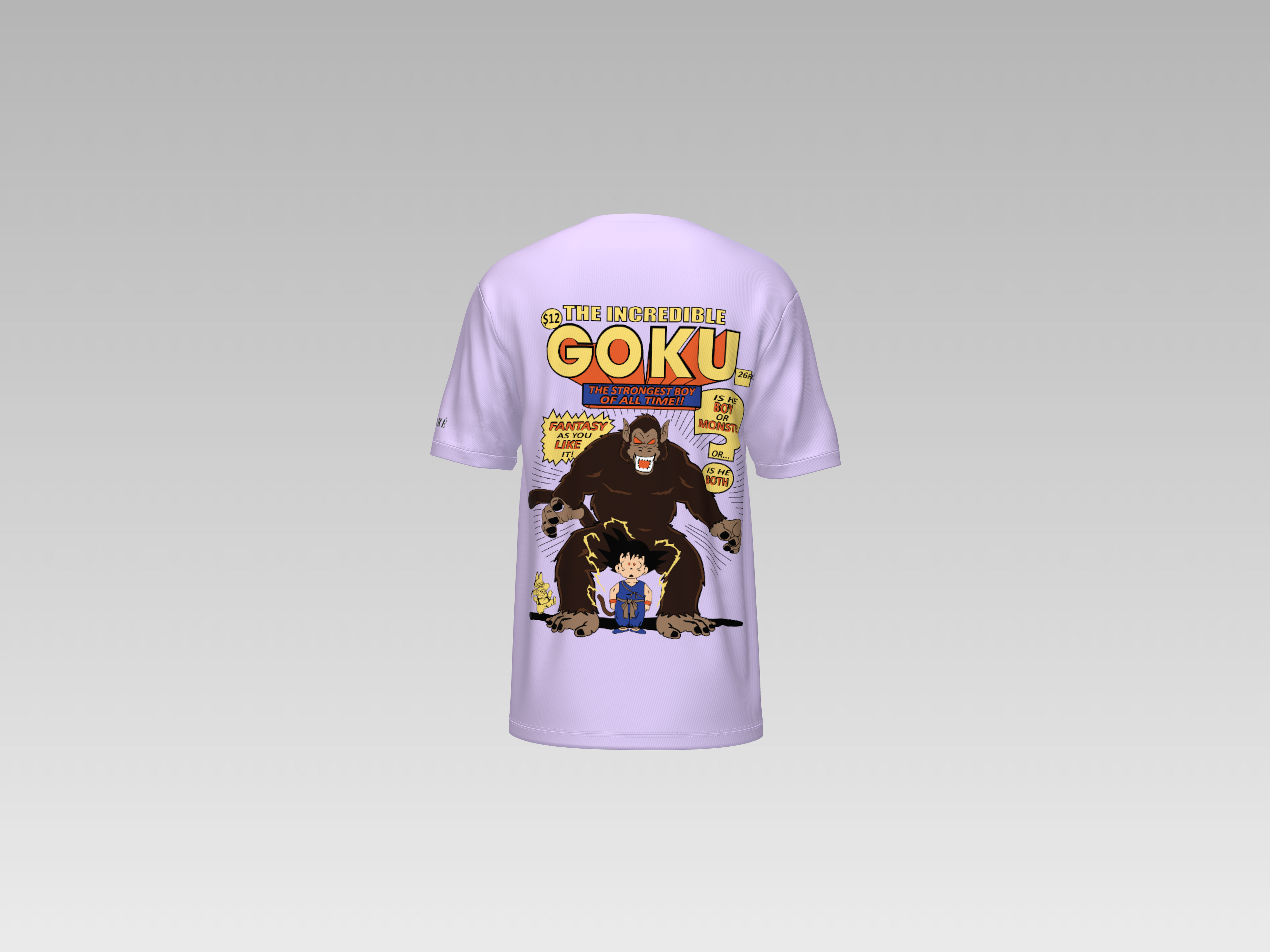 INCREDIBLE GOKU PRINTED T-SHIRT