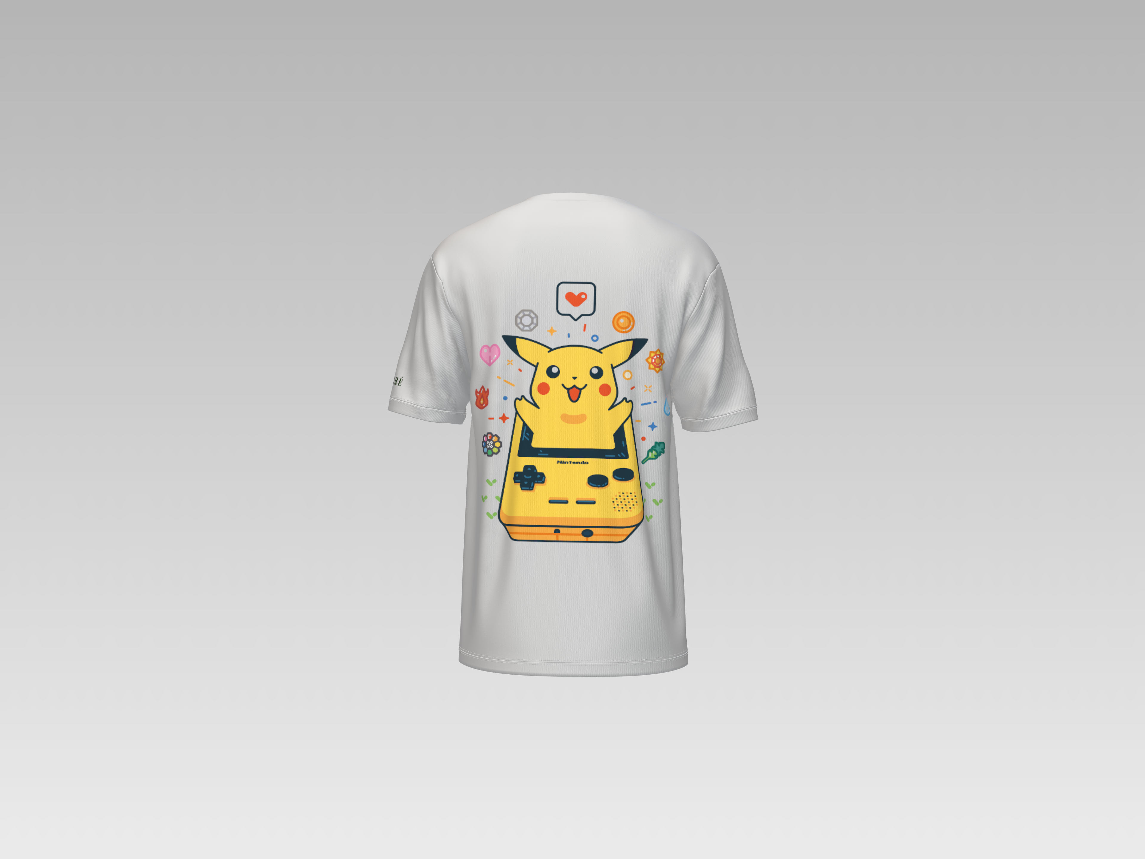 PIKACHU PRINTED T-SHIRT