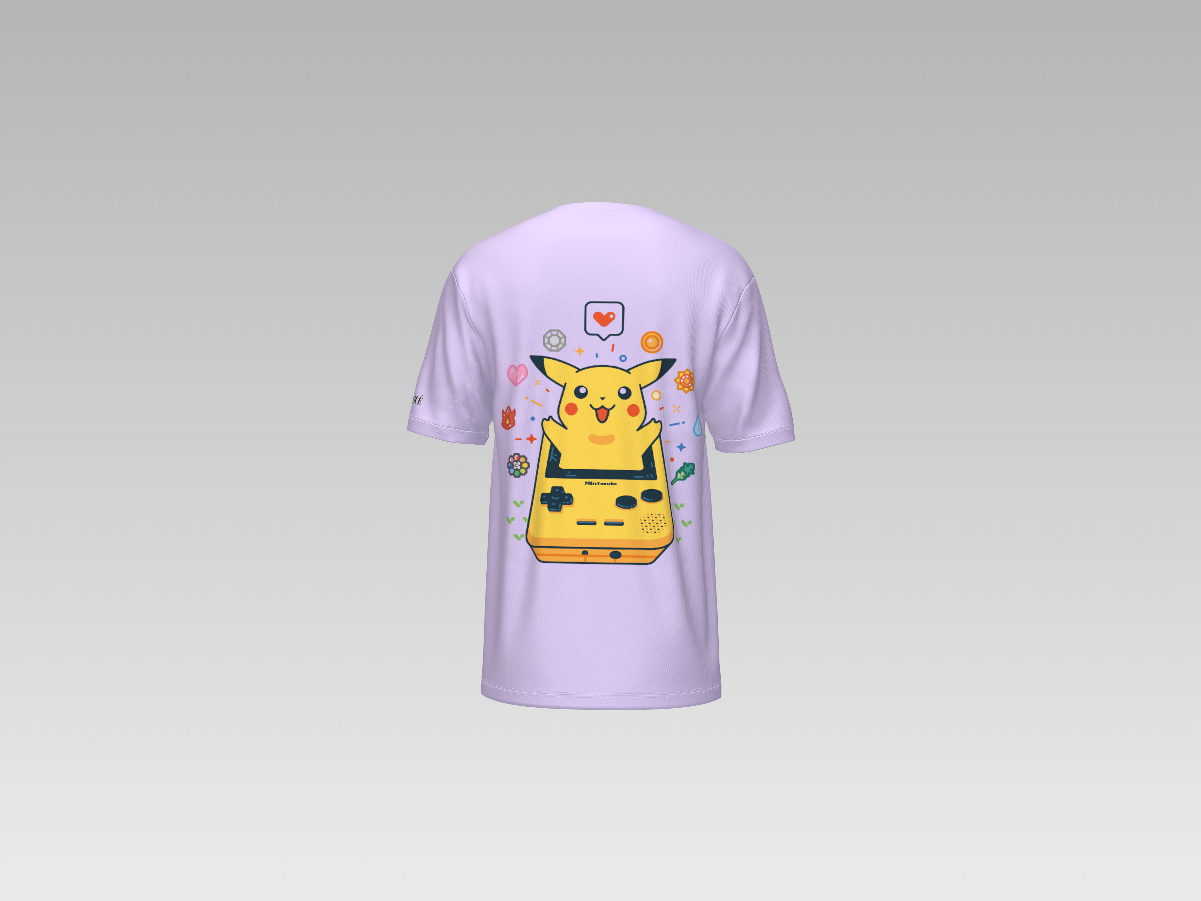 PIKACHU PRINTED T-SHIRT