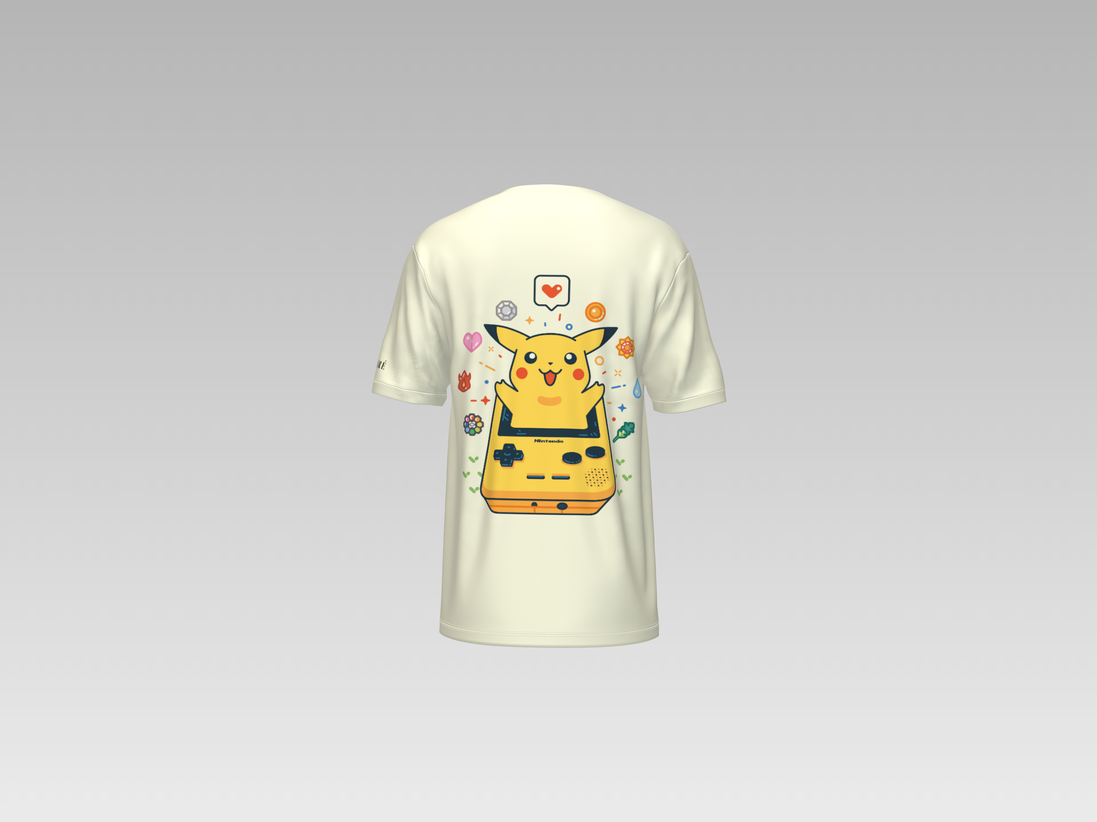 PIKACHU PRINTED T-SHIRT