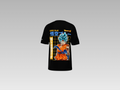 GOKU BLUE PRINTED T-SHIRT
