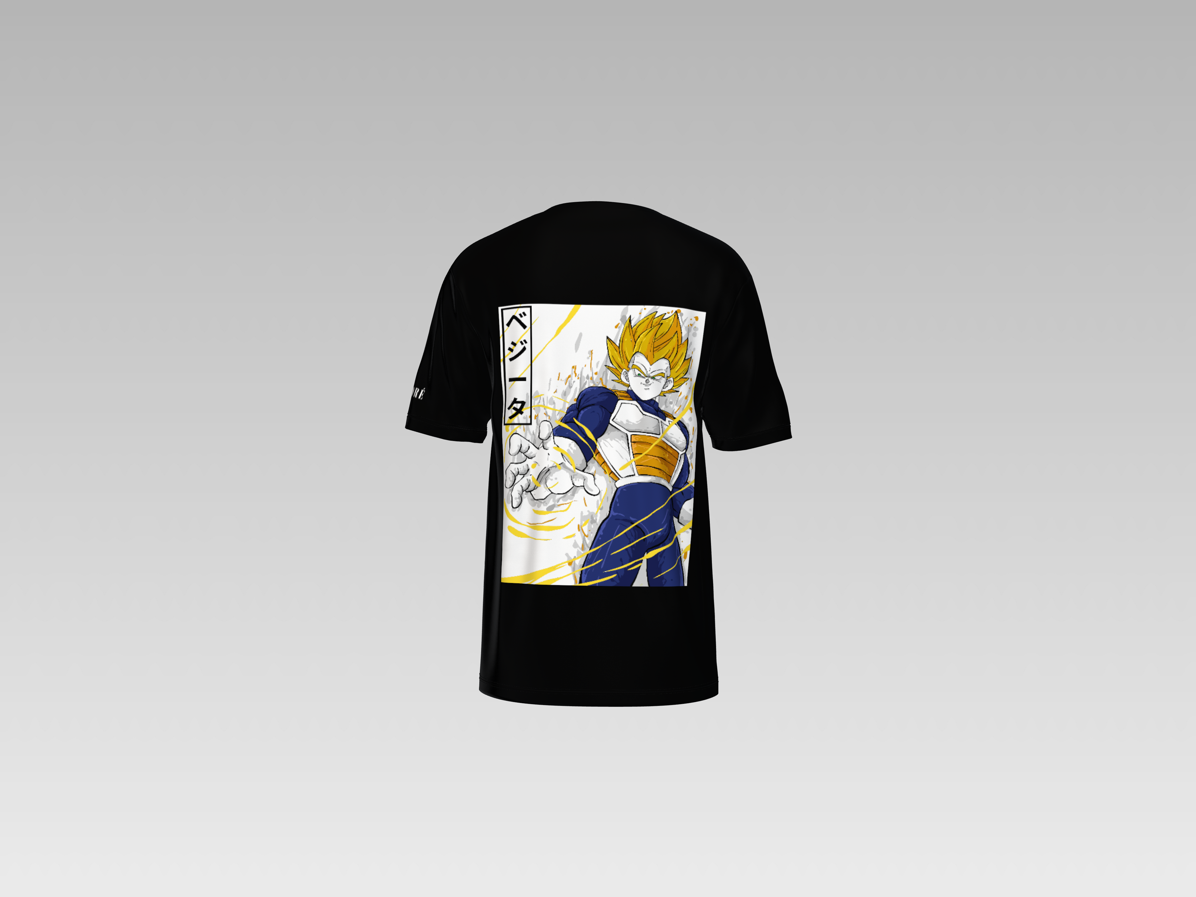 VEGETA PRINTED T-SHIRT