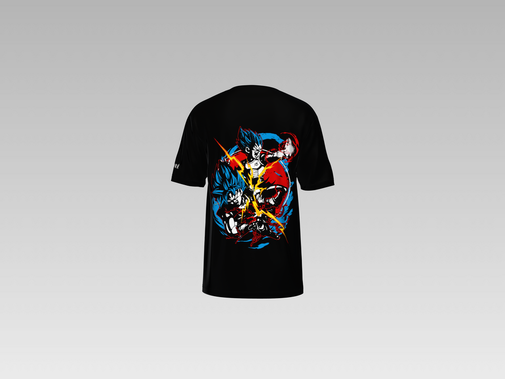 GOKU AND VEGETA PRINTED T-SHIRT
