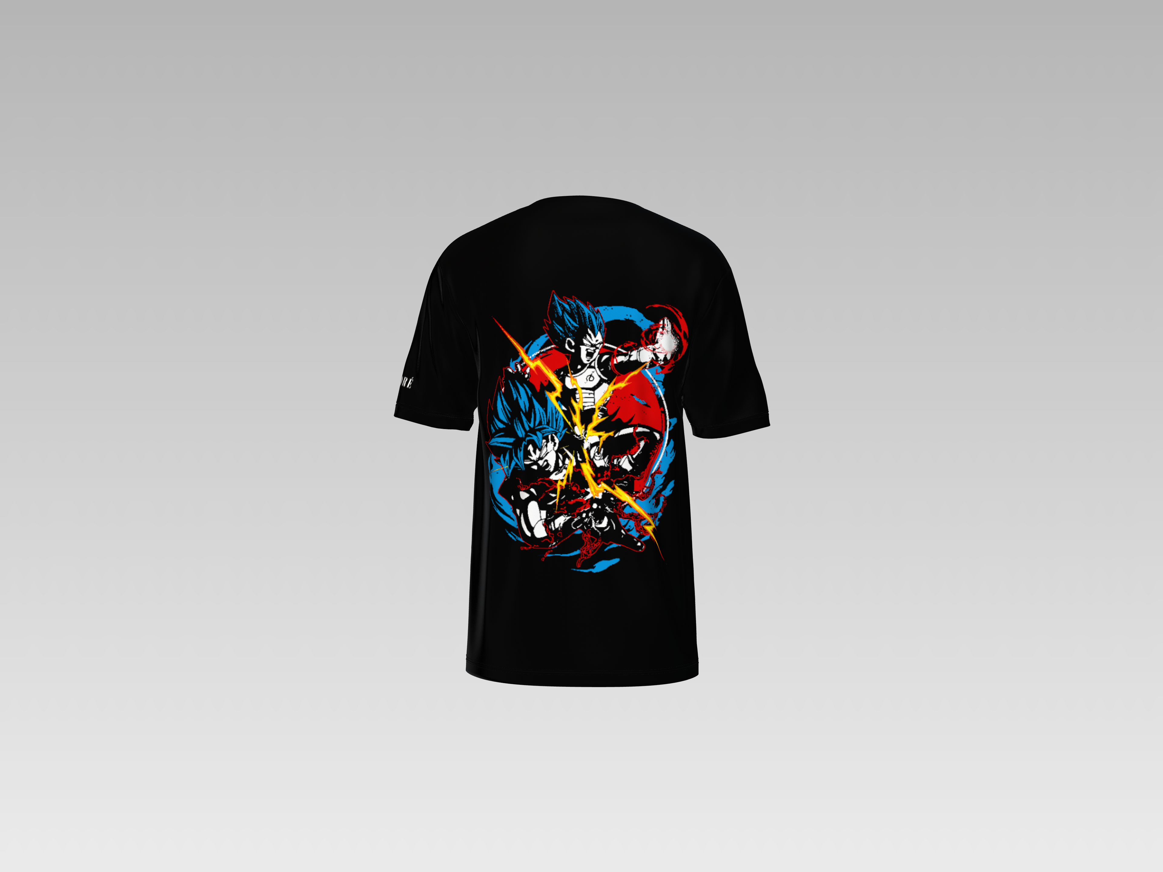 GOKU AND VEGETA PRINTED T-SHIRT