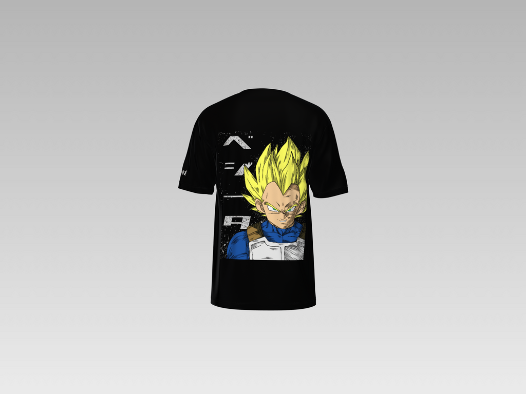 VEGETA DRAGON BALL Z PRINTED T-SHIRT