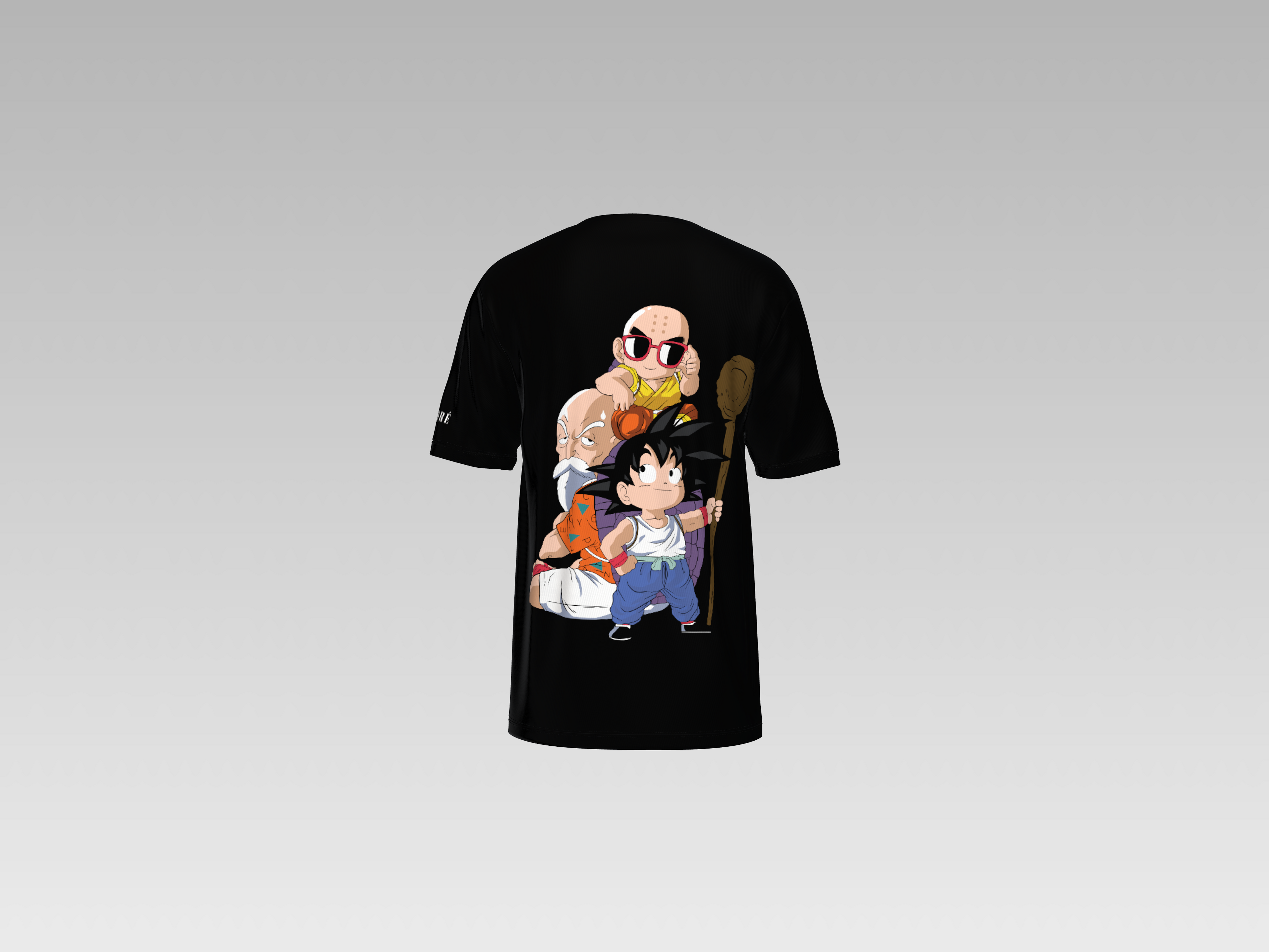 ROSHI AND SON GOKU PRINTED T-SHIRT