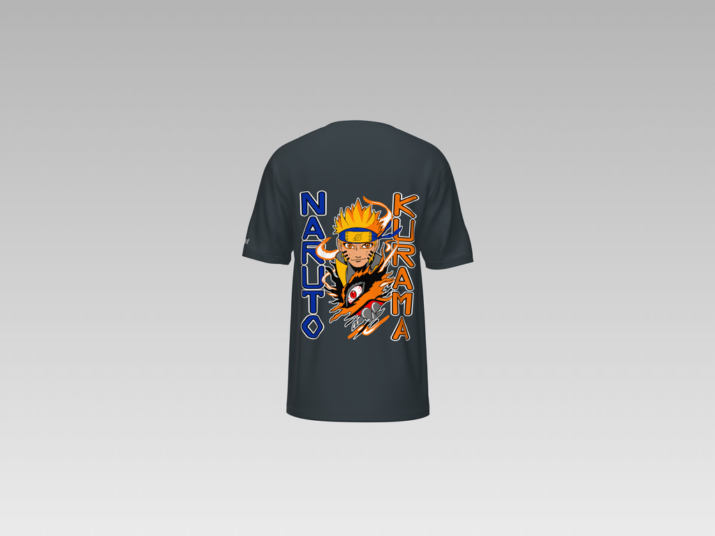NARUTO KURAMA PRINTED T-SHIRT
