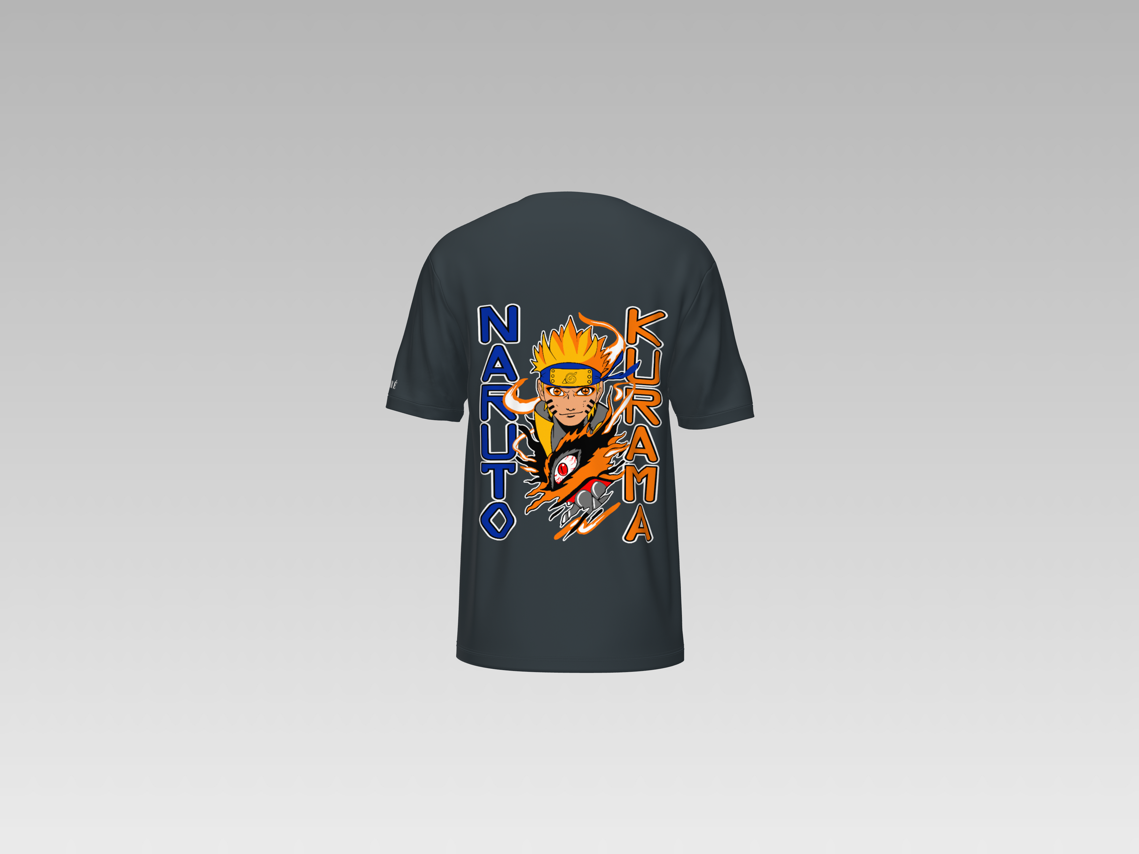 NARUTO KURAMA PRINTED T-SHIRT