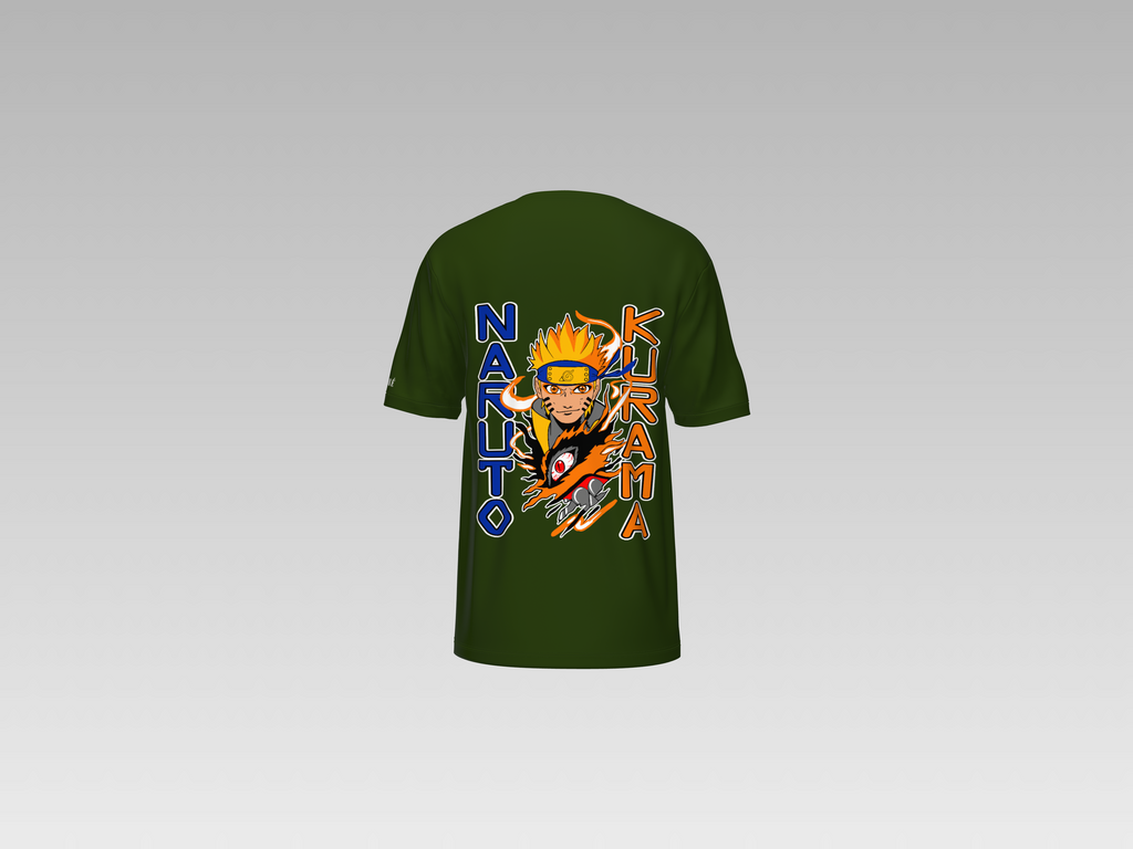 NARUTO KURAMA PRINTED T-SHIRT