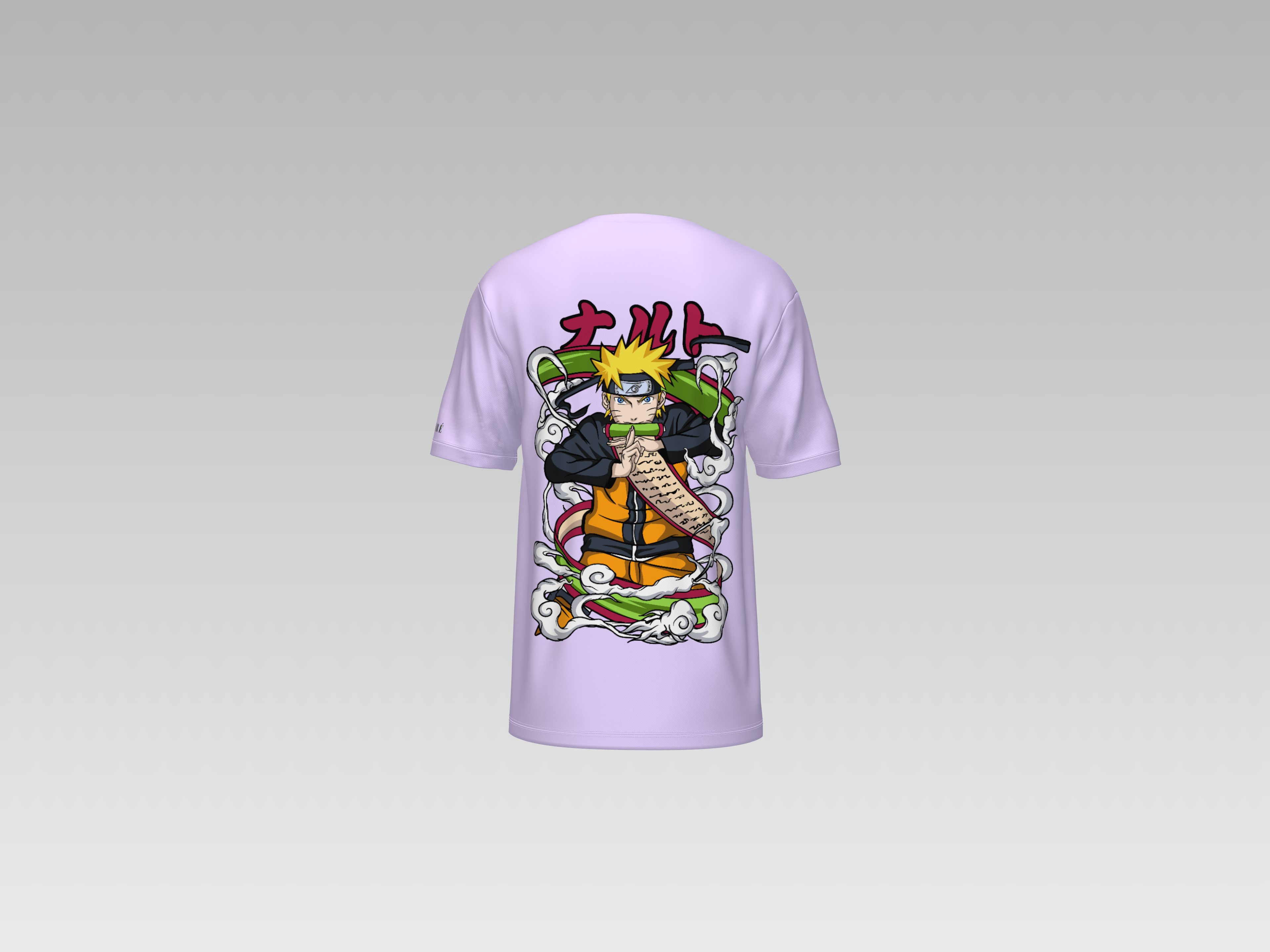 NARUTO UZUMAKI PRINTED T-SHIRT