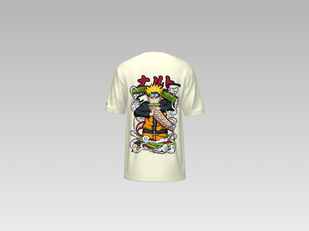 NARUTO UZUMAKI PRINTED T-SHIRT