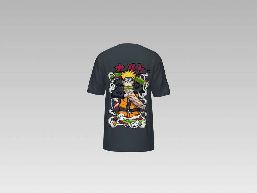 NARUTO UZUMAKI PRINTED T-SHIRT
